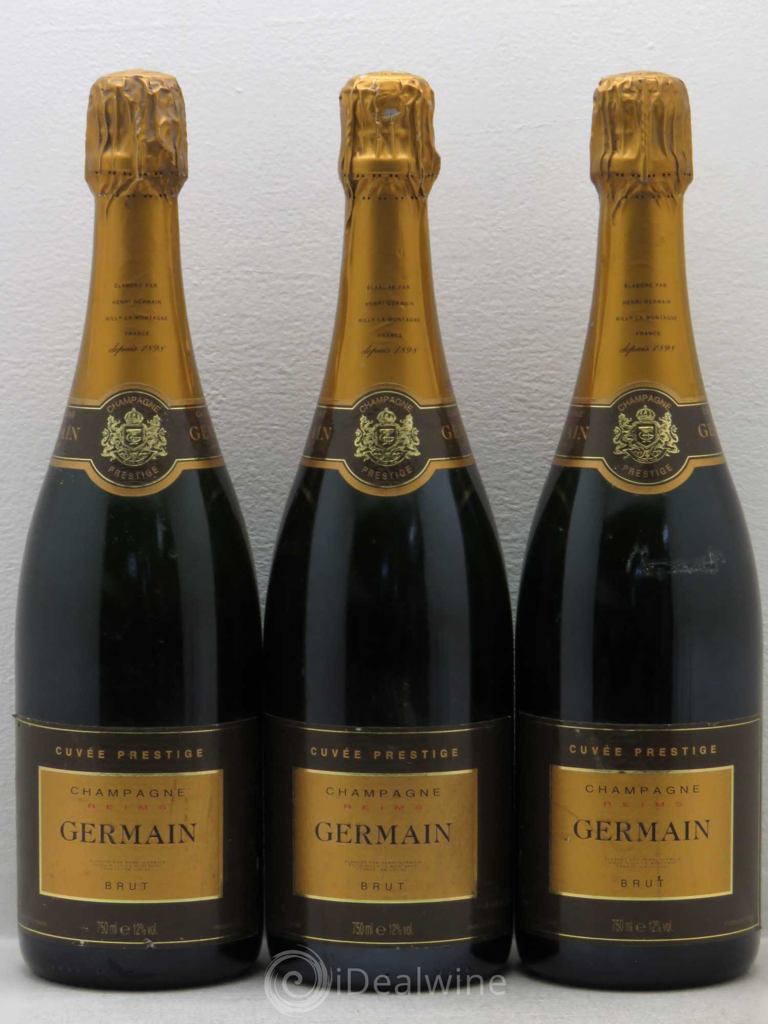 Champagne Germain Cuvée Prestige - Posten von 3 Flaschen - 0