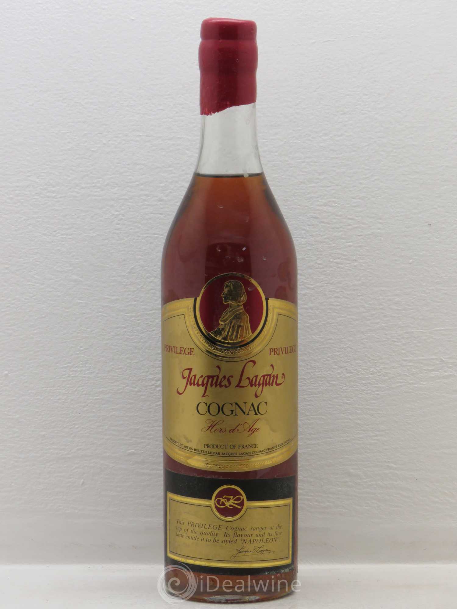 Cognac Hors d'age Jacques Lagan Privilège - Posten von 1 Flasche - 0