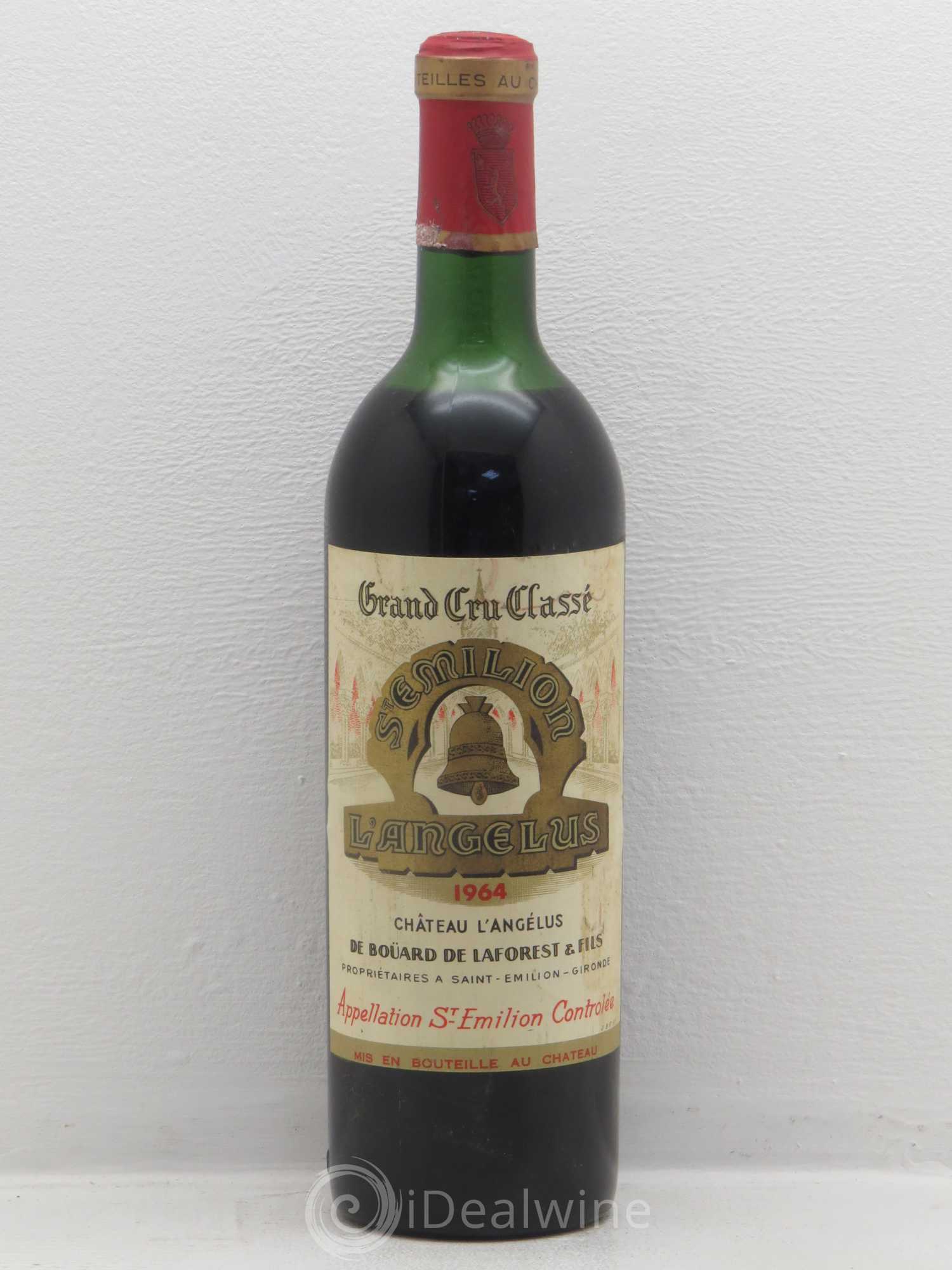 Château Angélus 1er Grand Cru Classé A 1964 - Lot de 1 bouteille - 0