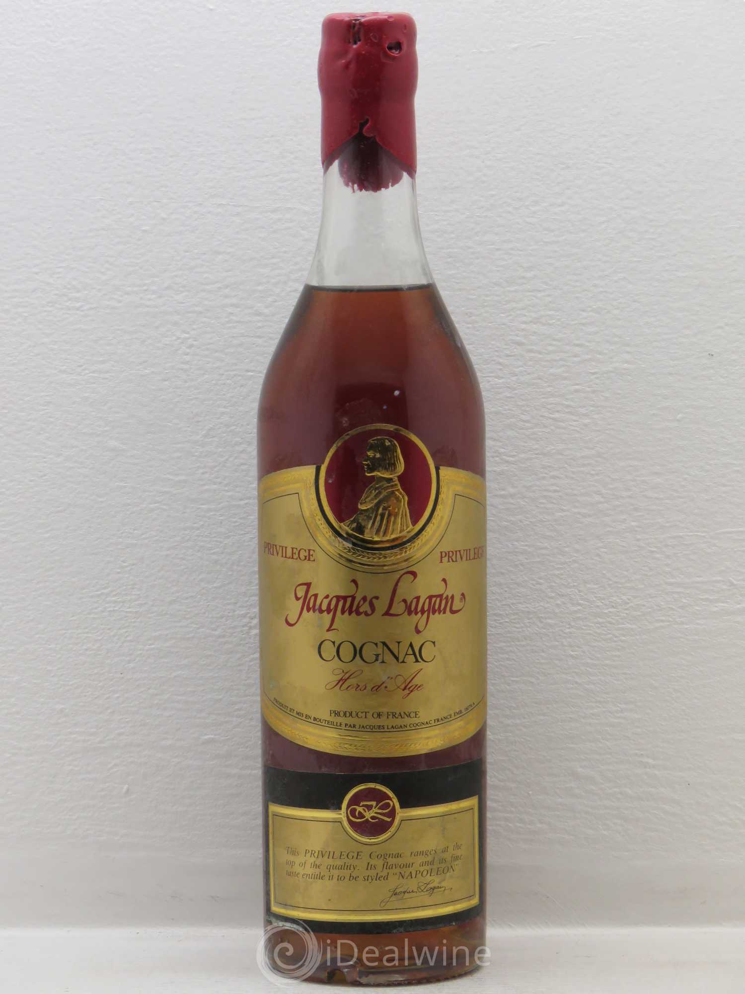 Cognac Hors d'age Jacques Lafan Privilège - Posten von 1 Flasche - 0