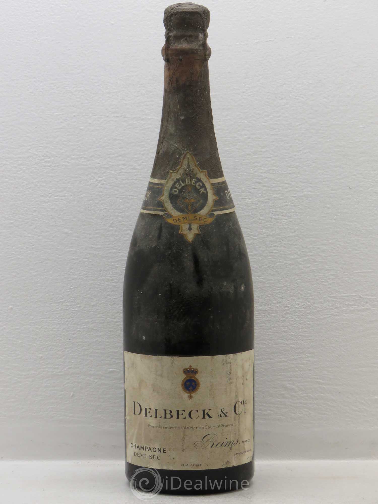 Champagne Demi-sec Delbeck & Cie - Posten von 1 Flasche - 0