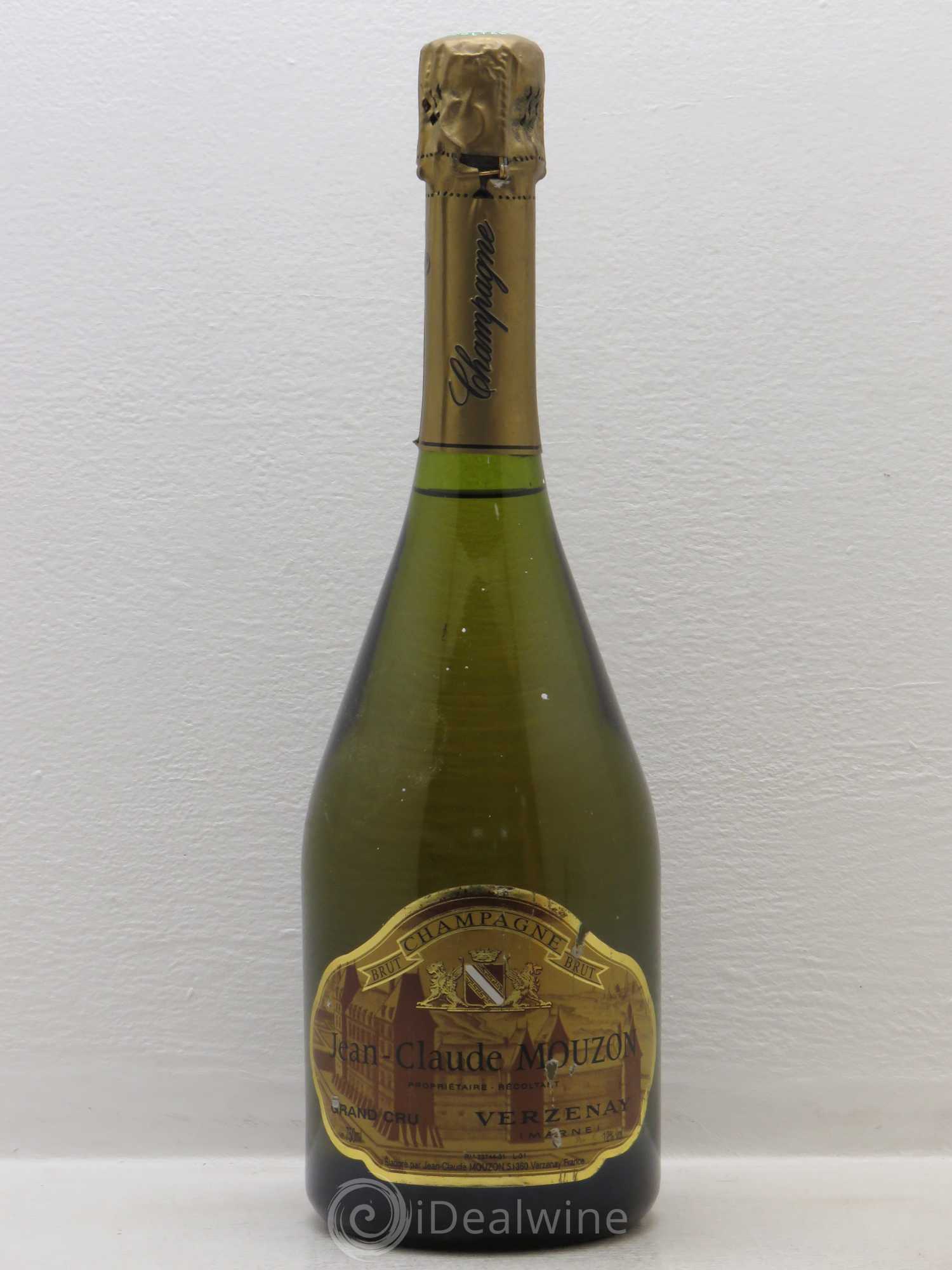 Champagne Jean-Claude Mouzon Grand Cru - Posten von 1 Flasche - 0