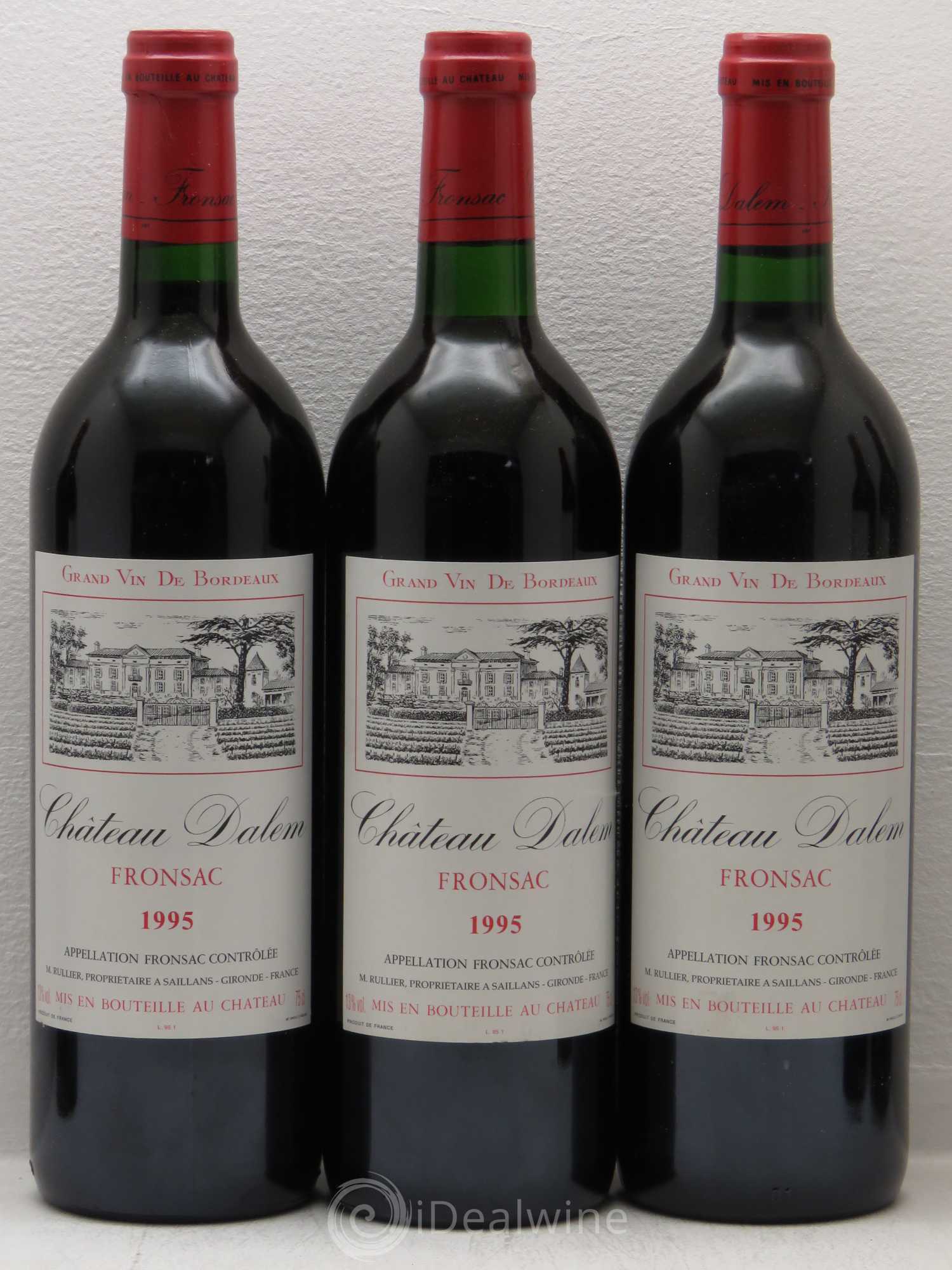 Fronsac Château Dalem 1995 - Posten von 6 Flaschen - 1