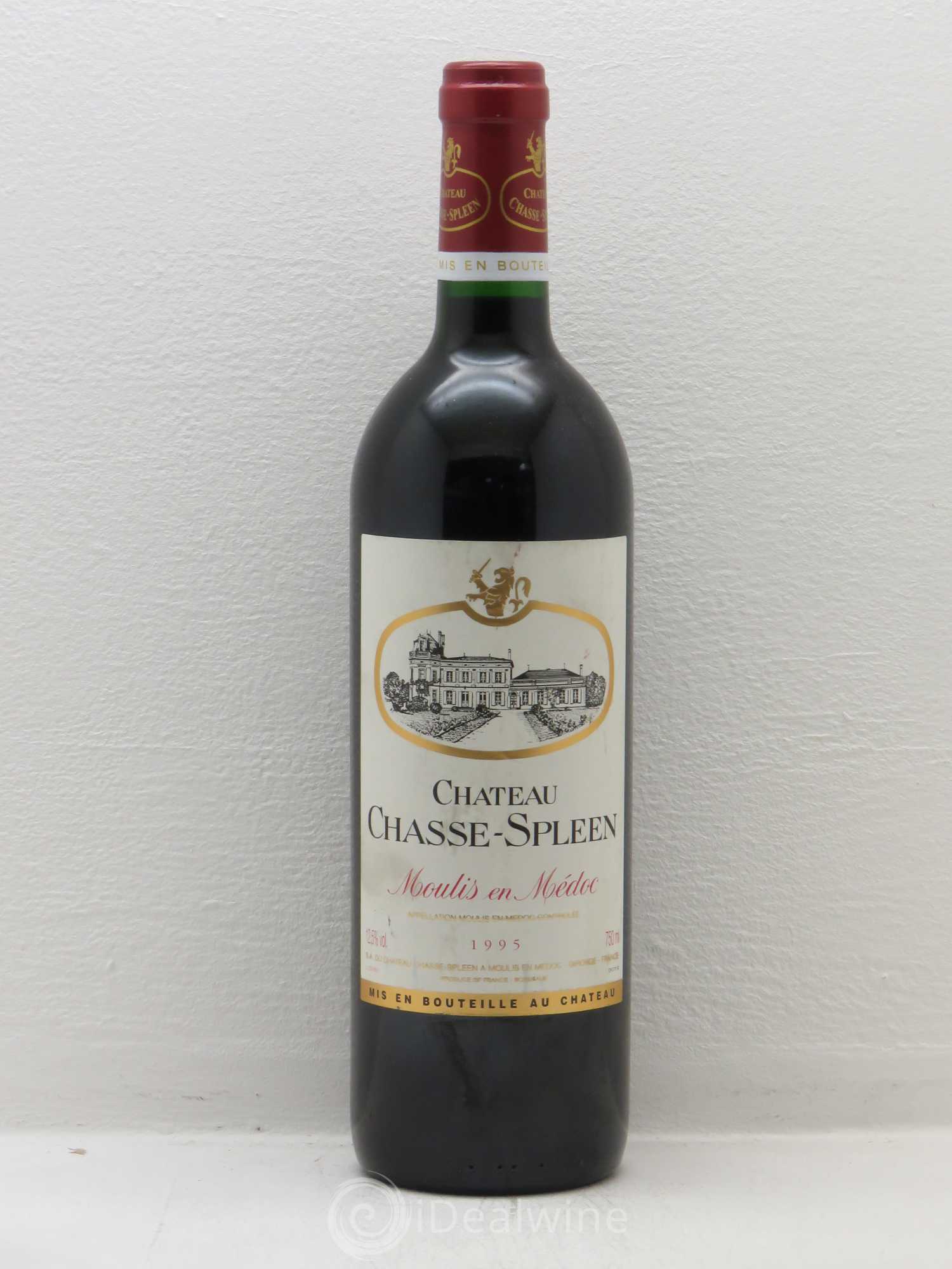 Château Chasse Spleen 1995 - Lot de 1 bouteille - 0