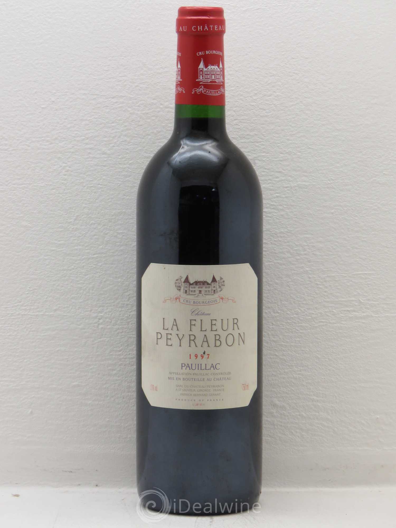 Château La Fleur Peyrabon Cru Bourgeois 1997 - Lot de 1 bouteille - 0
