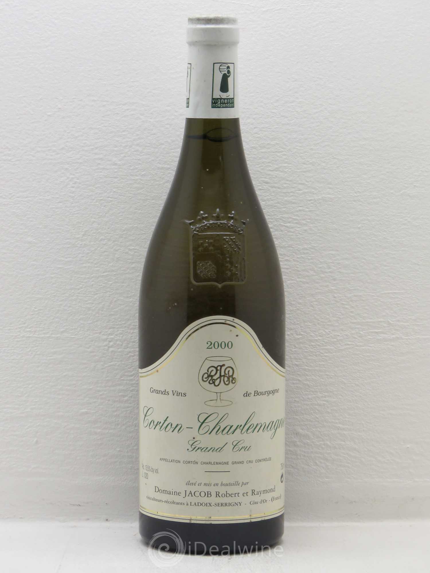 Corton-Charlemagne Grand Cru Domaine Jacob 2000 - Posten von 1 Flasche - 0