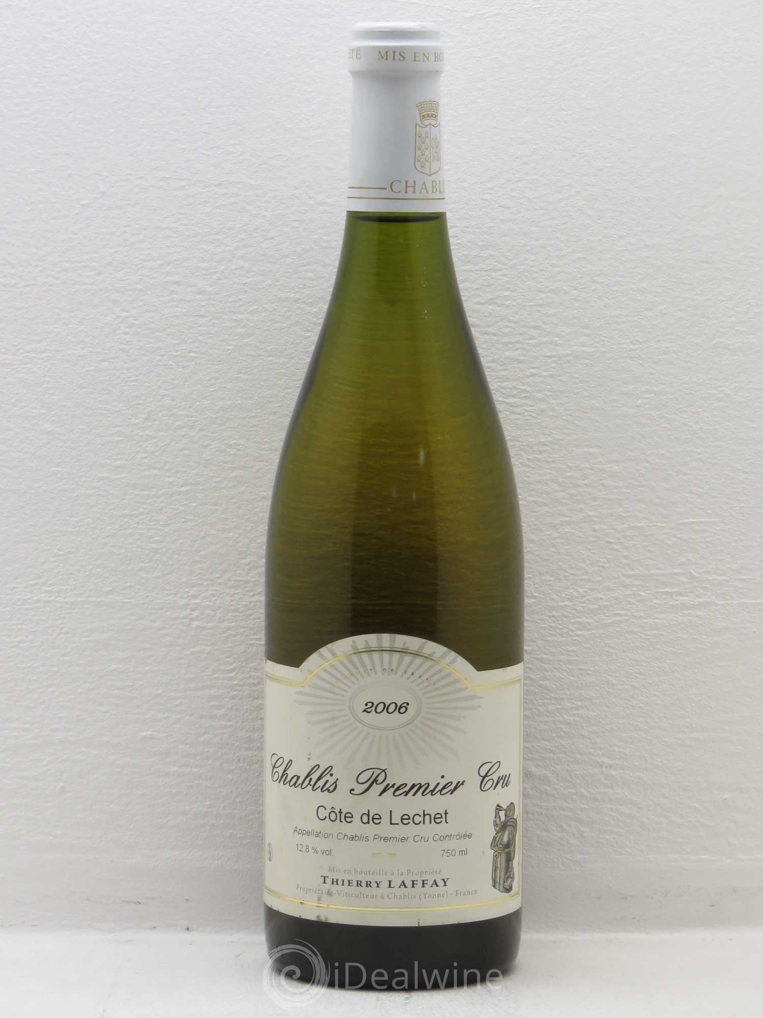 Chablis 1er Cru Cote De Lechet Thierry Laffay 2006 - Posten von 1 Flasche - 0
