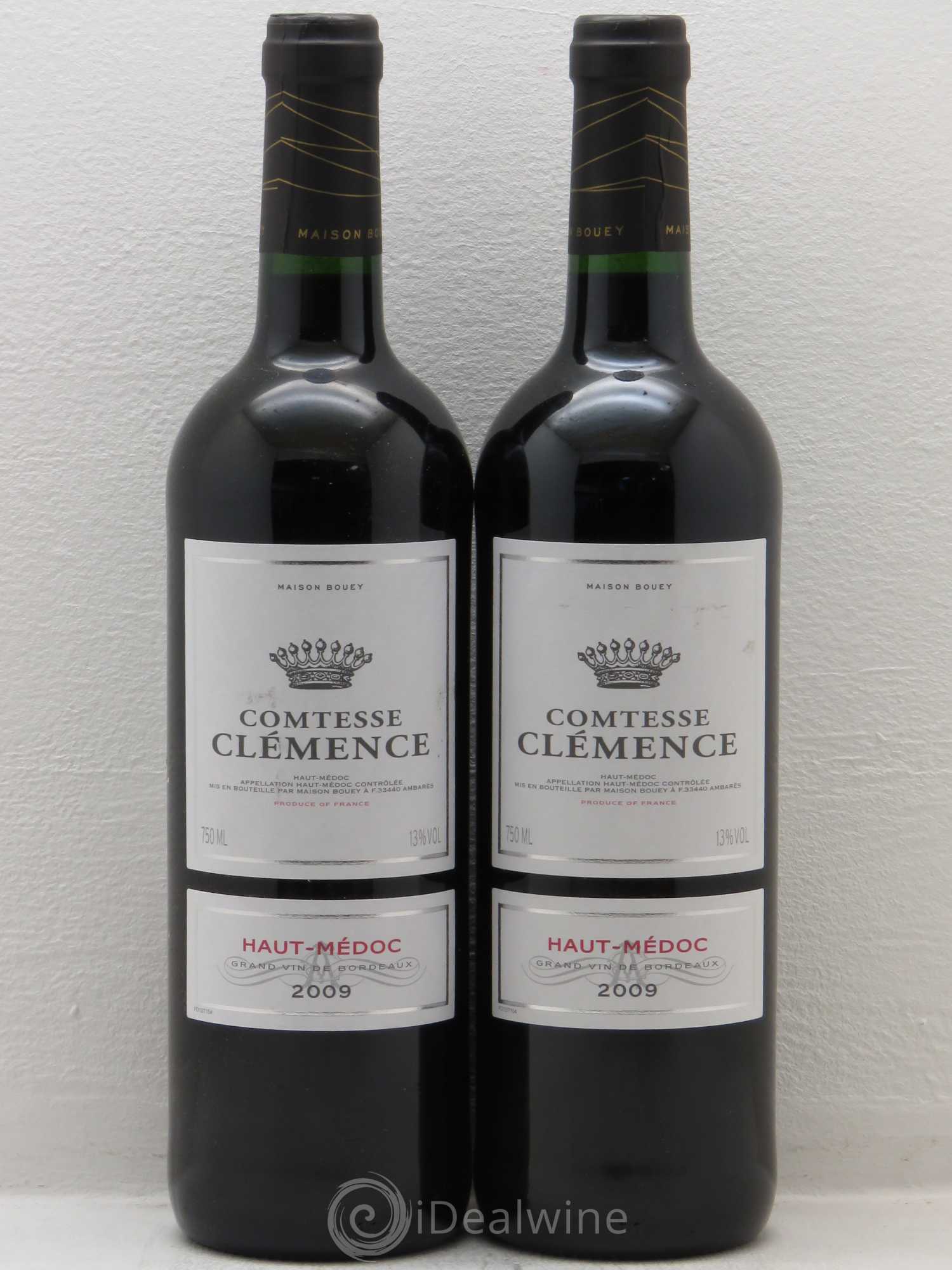 Haut Médoc Comtesse Clémence 2009 - Lot de 4 bouteilles - 2