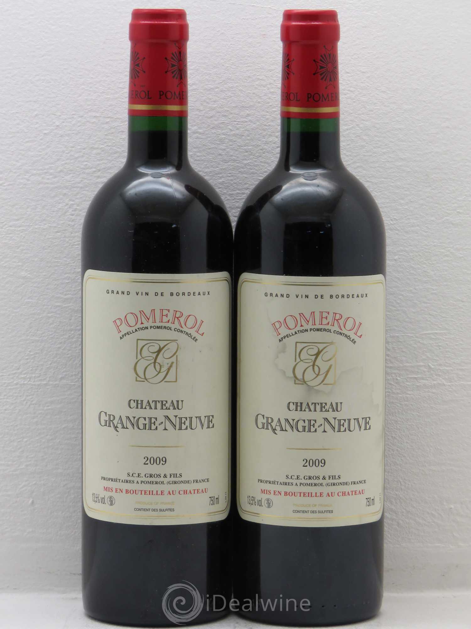 Château Grange-Neuve 2009 - Lot de 8 bouteilles - 3