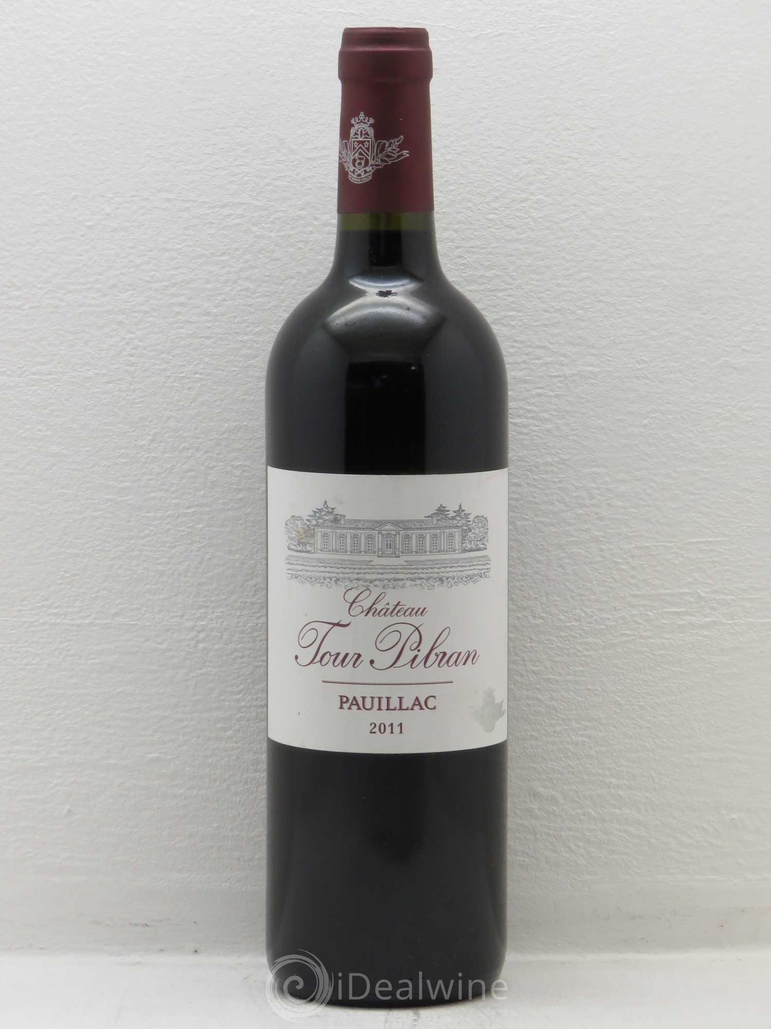 Château Tour Pibran Cru Bourgeois 2011 - Lot de 1 bouteille - 0