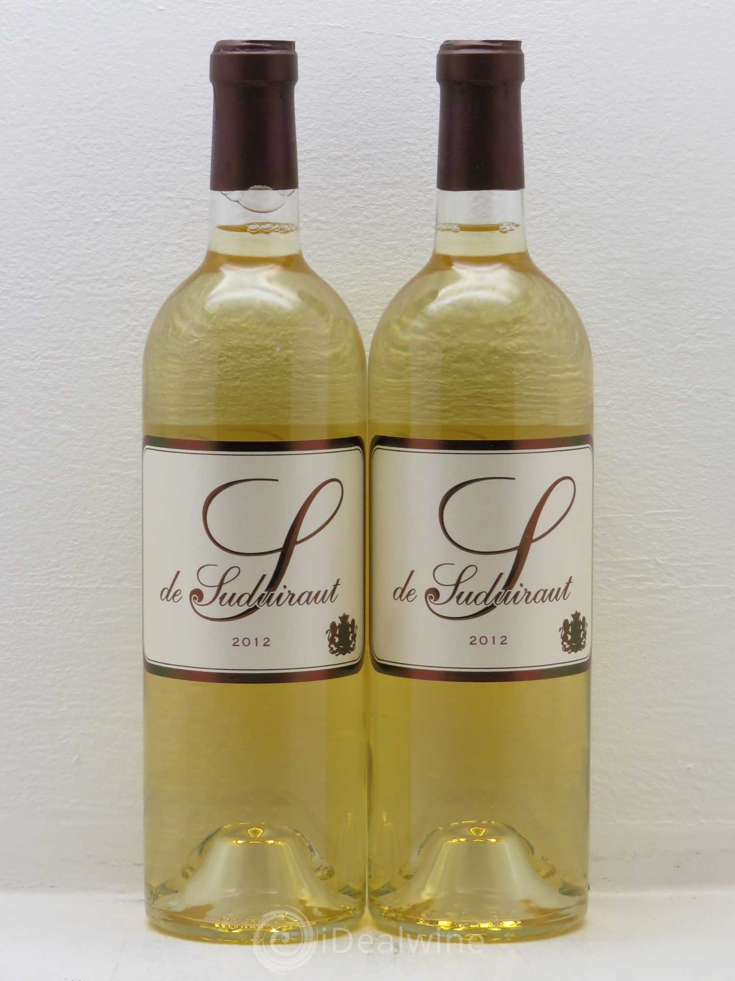 S de Suduiraut 2012 - Lot de 2 bouteilles - 0