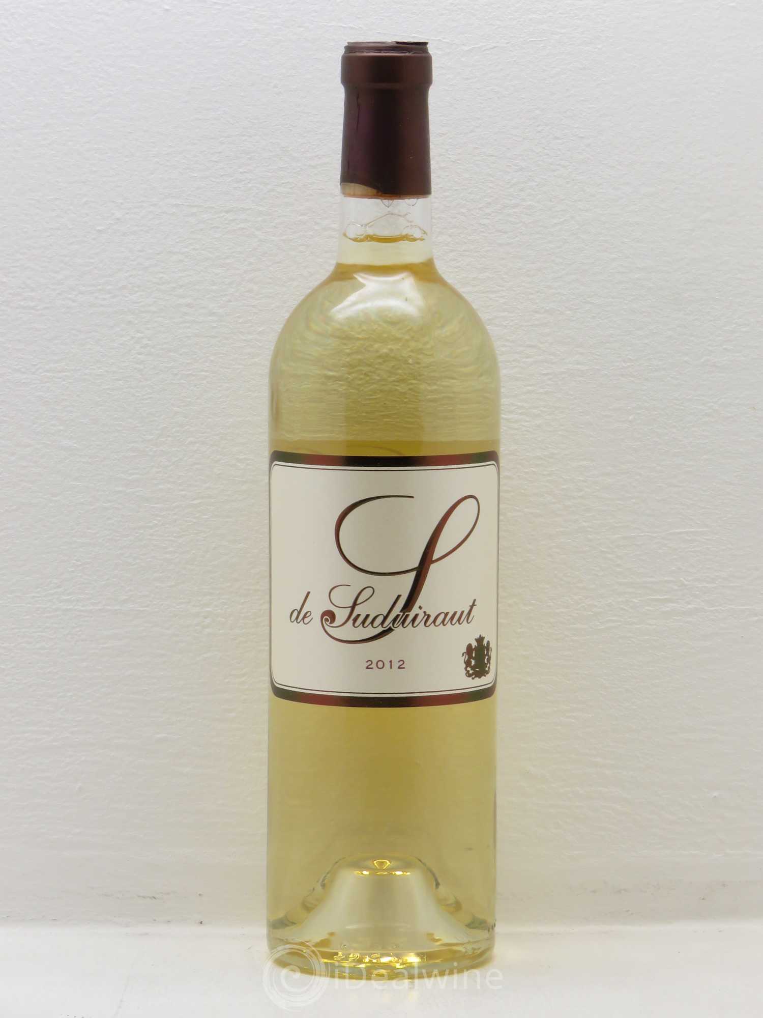 S de Suduiraut 2012 - Lot de 1 bouteille - 0