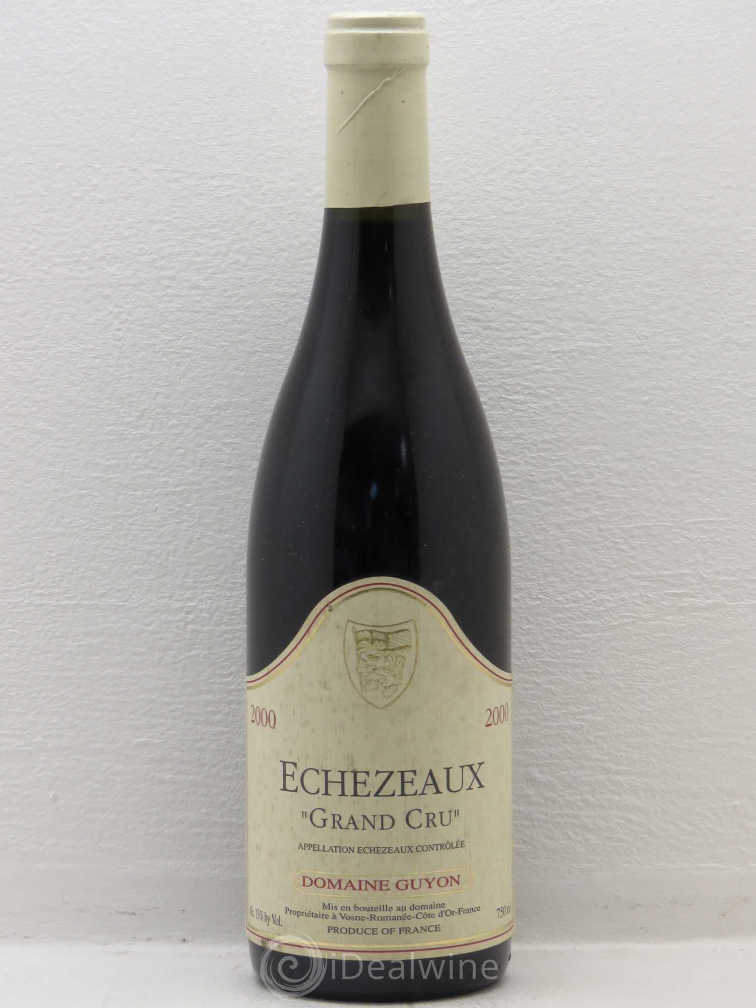 Echezeaux Grand Cru Domaine Guyon 2000 - Posten von 1 Flasche - 0
