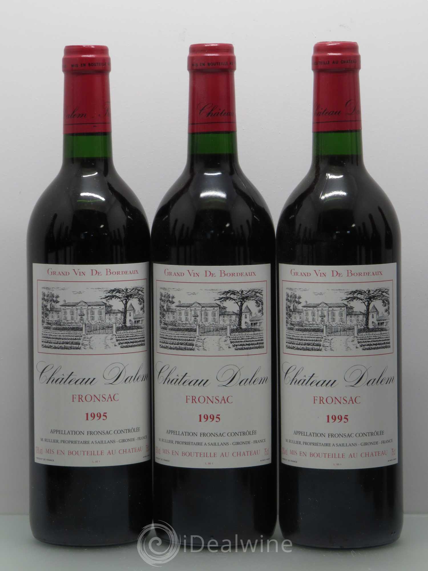 Château Dalem 1995 - Lot de 12 bouteilles - 1