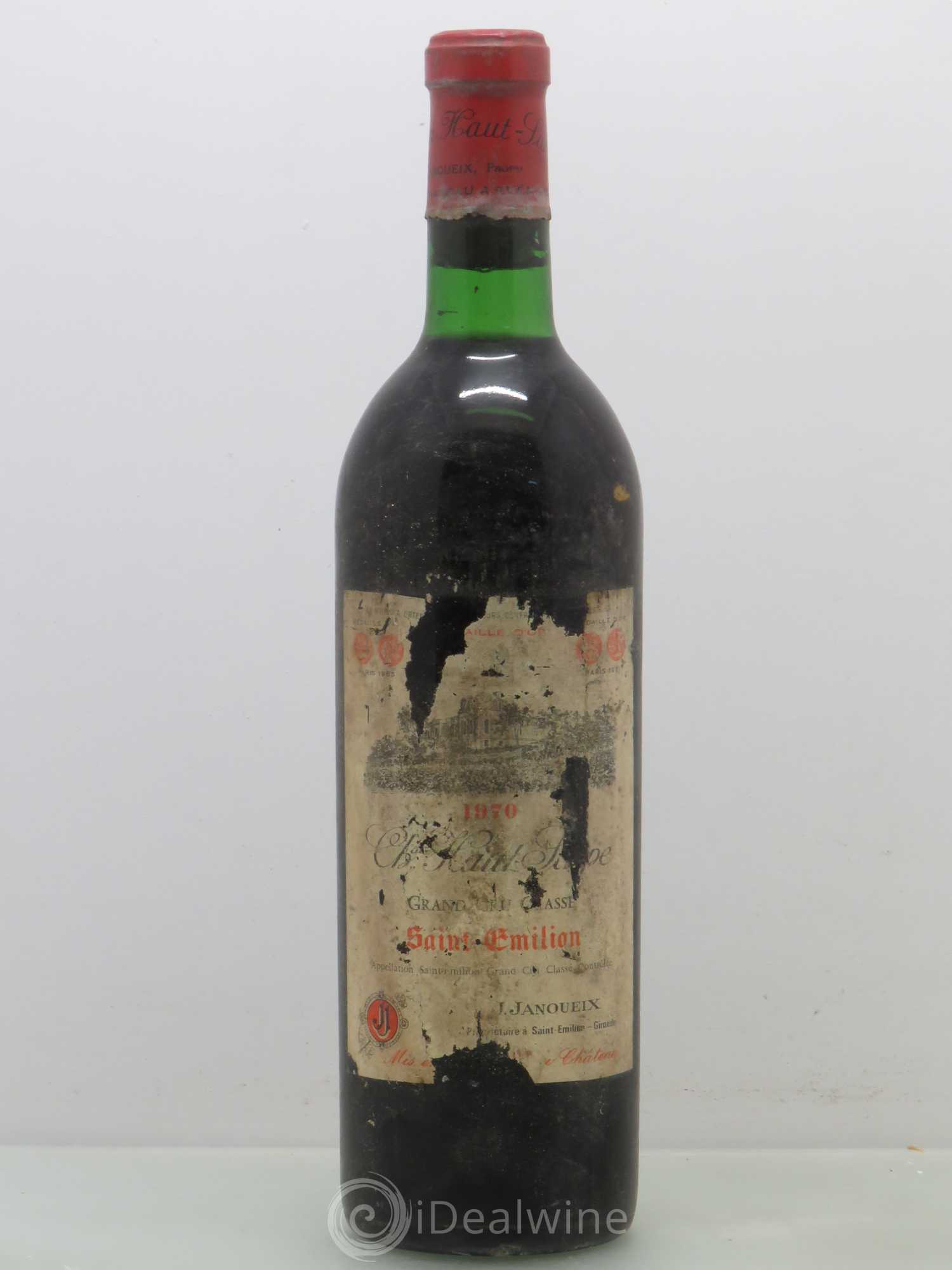 Château Haut Sarpe Grand Cru Classé 1970 - Lot de 1 bouteille - 0