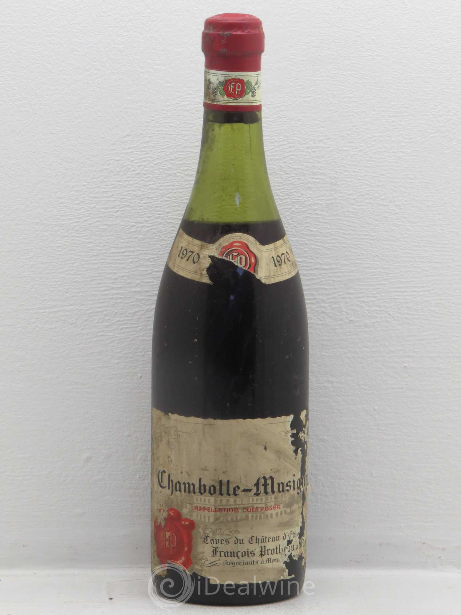 Chambolle-Musigny François Protheau Et Fils 1970 - Posten von 1 Flasche - 0