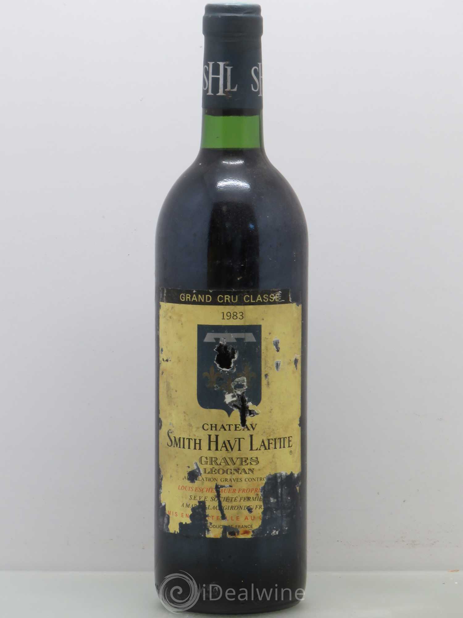 Château Smith Haut Lafitte Cru Classé de Graves 1983 - Lot de 1 bouteille - 0