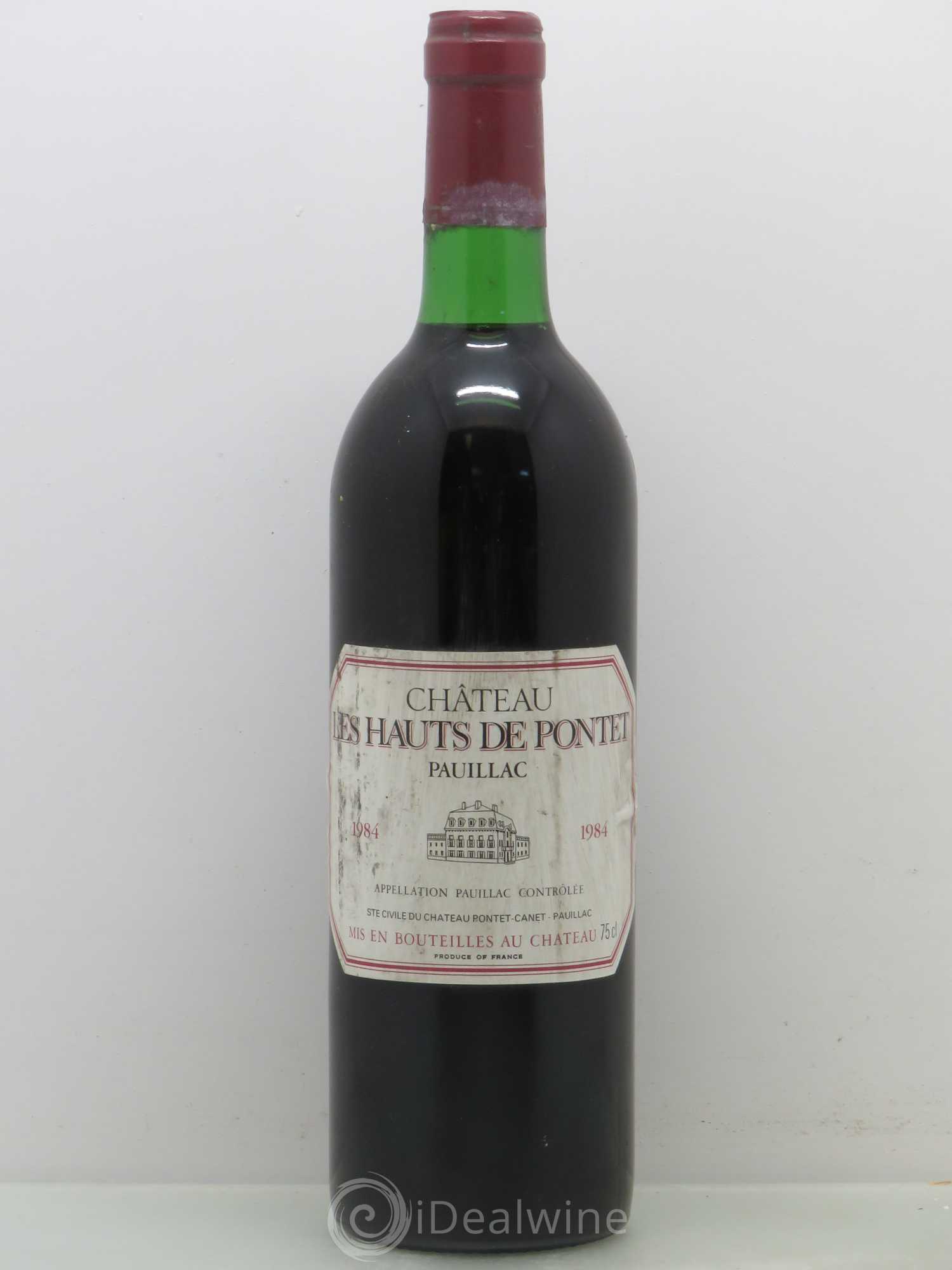 Les Hauts de Pontet-Canet Second Vin 1984 - Lot de 1 bouteille - 0