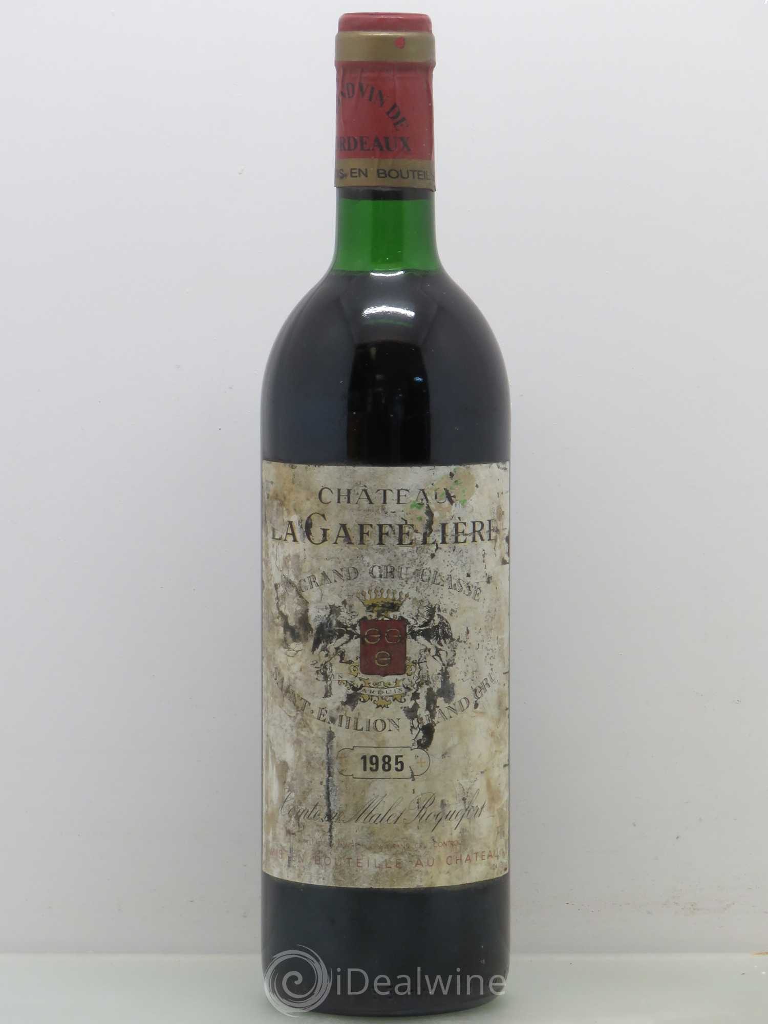 Château la Gaffelière 1er Grand Cru Classé B 1985 - Lot de 1 bouteille - 0