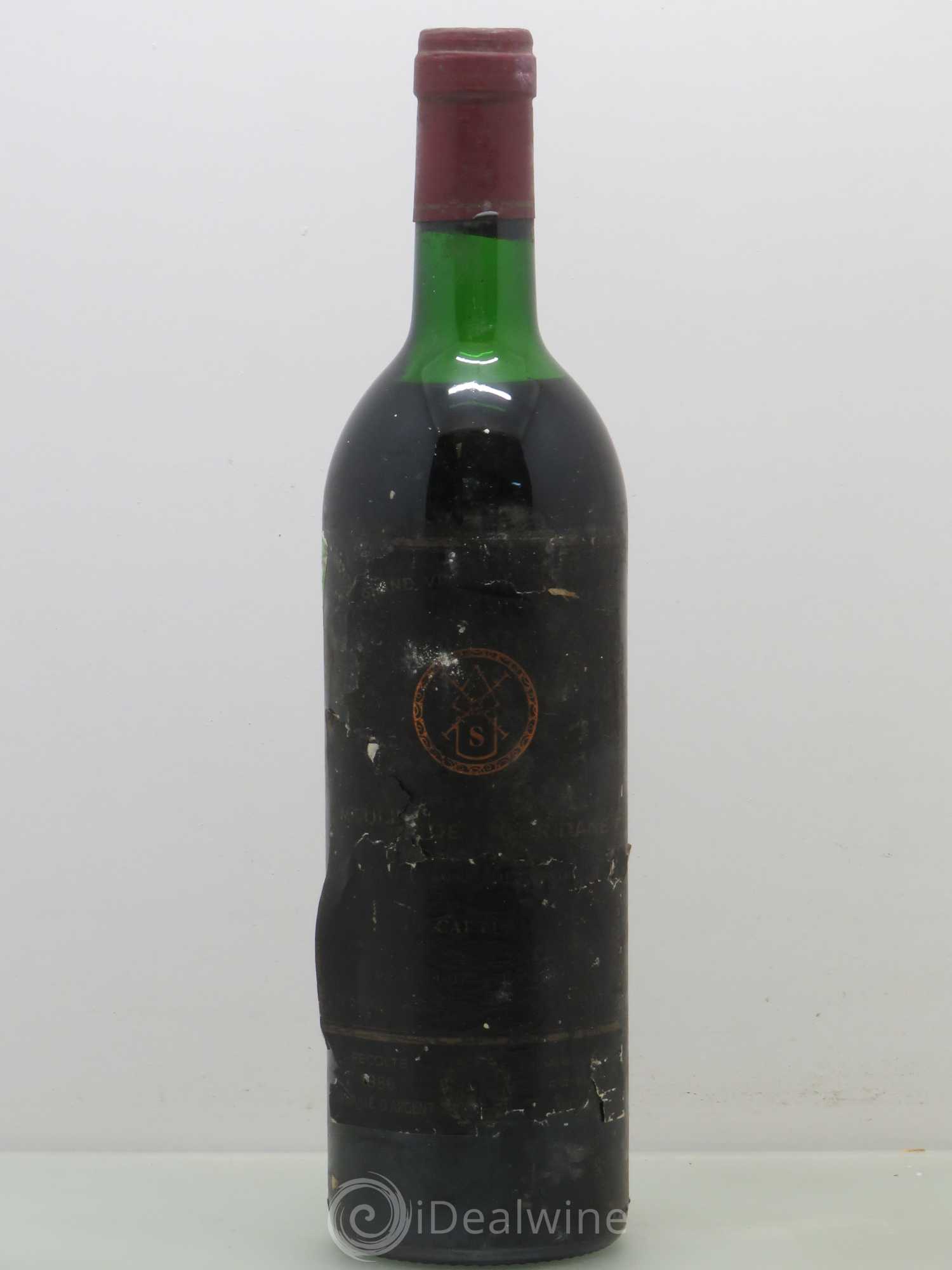 Bordeaux Château Moulin de La Bridane 1986 - Posten von 1 Flasche - 0