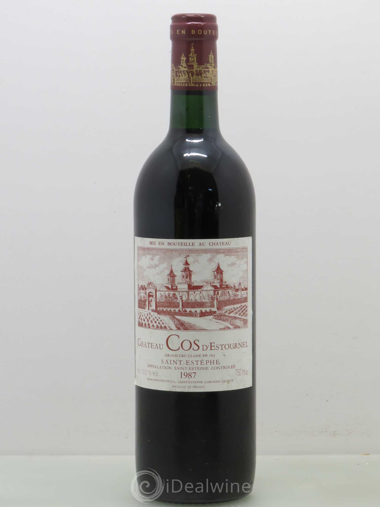 Cos d'Estournel 2ème Grand Cru Classé 1987 - Lot de 1 bouteille - 0