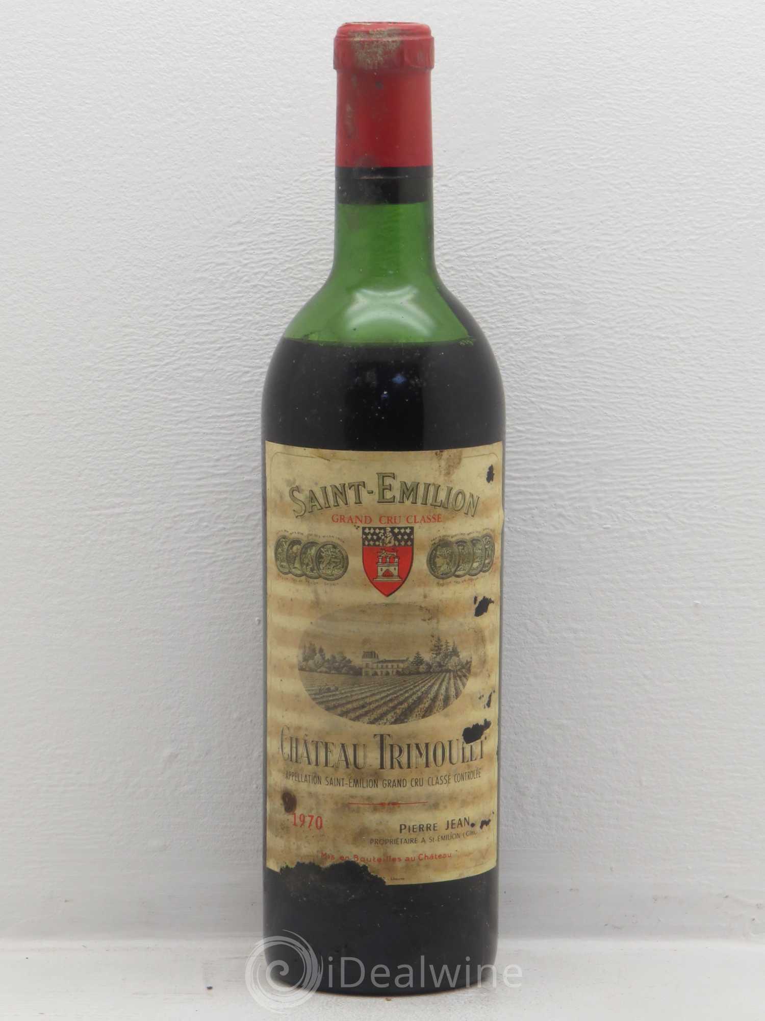 Château Trimoulet 1970 - Lot de 1 bouteille - 0