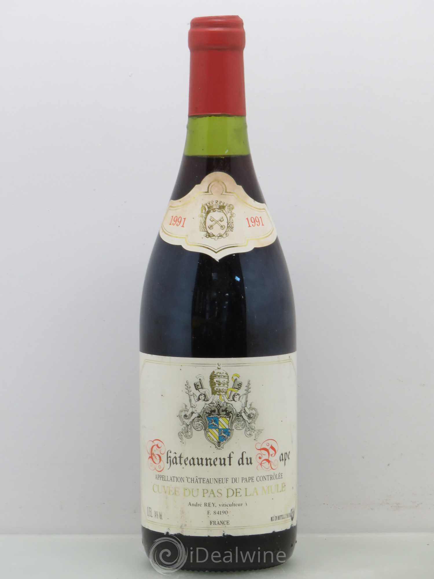 Châteauneuf-du-Pape Cuvee du pas de la mule Andre Rey 1991 - Lot de 1 bouteille - 0