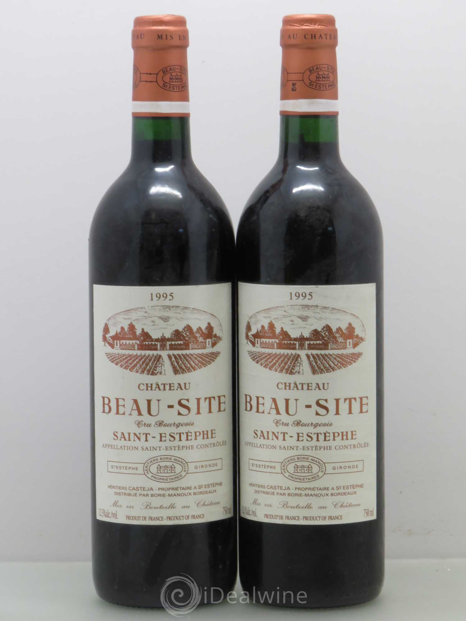 Château Beau Site Cru Bourgeois 1995 - Lot de 5 bouteilles - 2