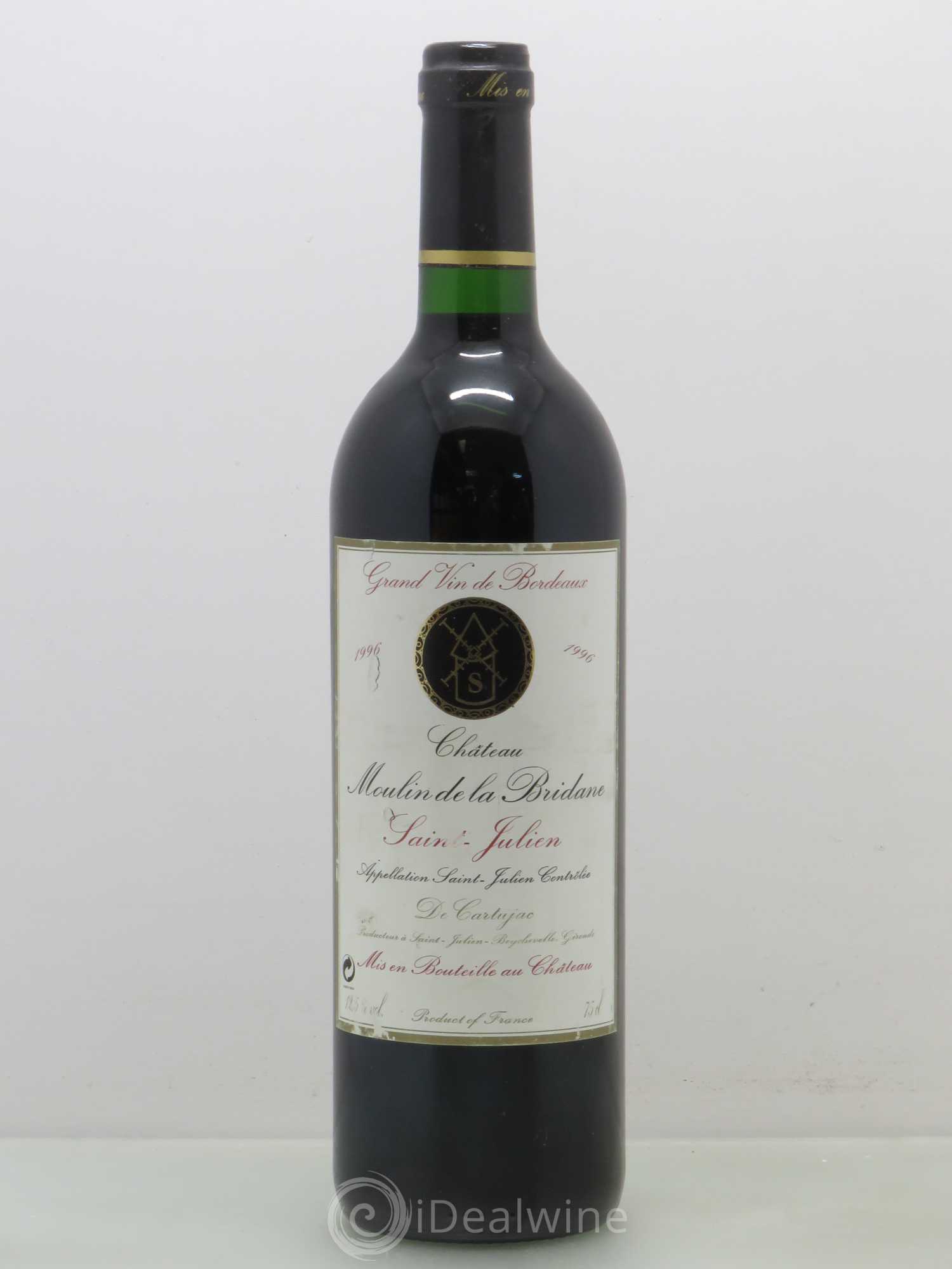 Saint-Julien Moulin De La Bridane 1996 - Posten von 1 Flasche - 0
