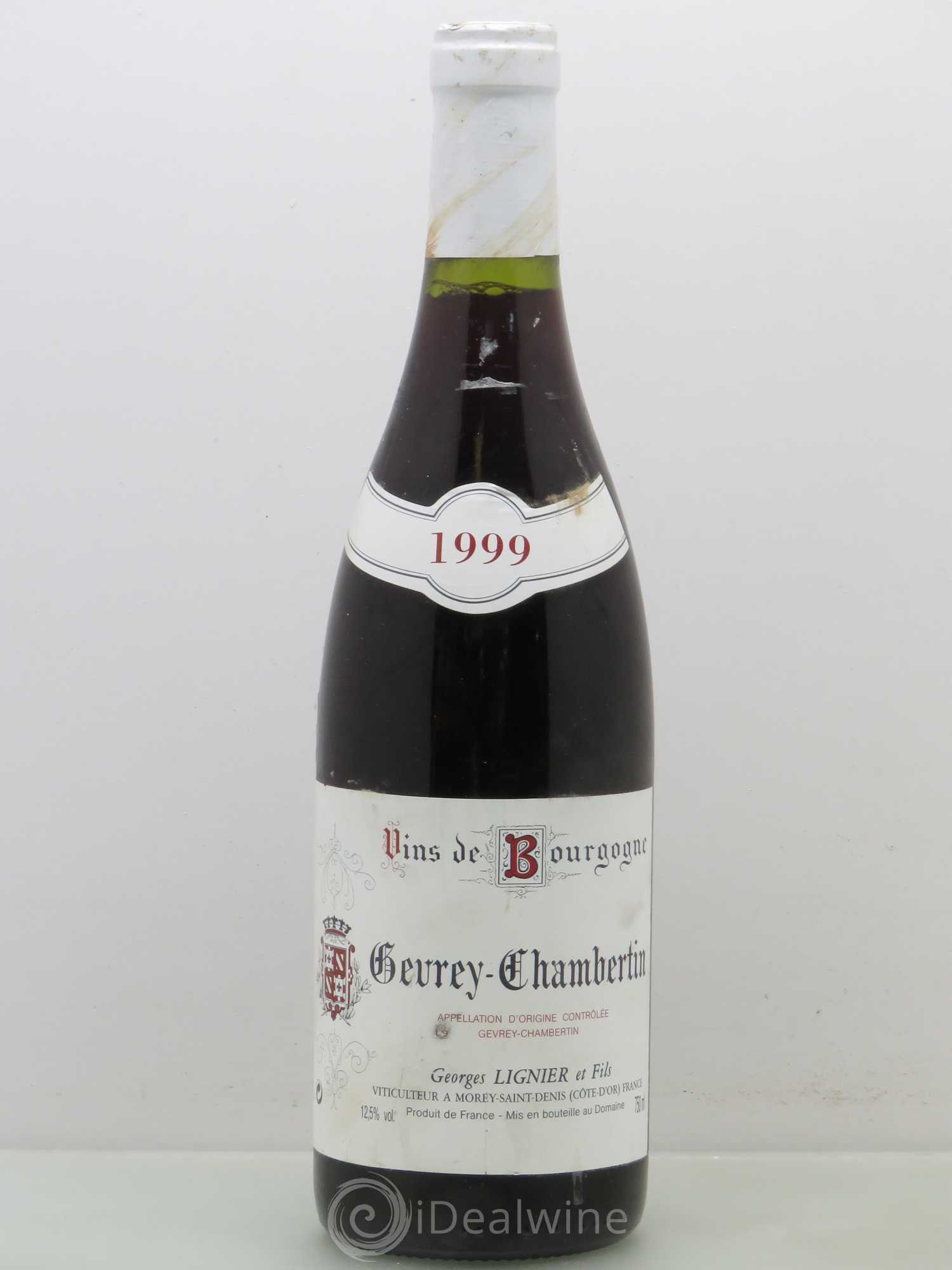 Gevrey-Chambertin Lignier et Fils 1999 - Posten von 1 Flasche - 0