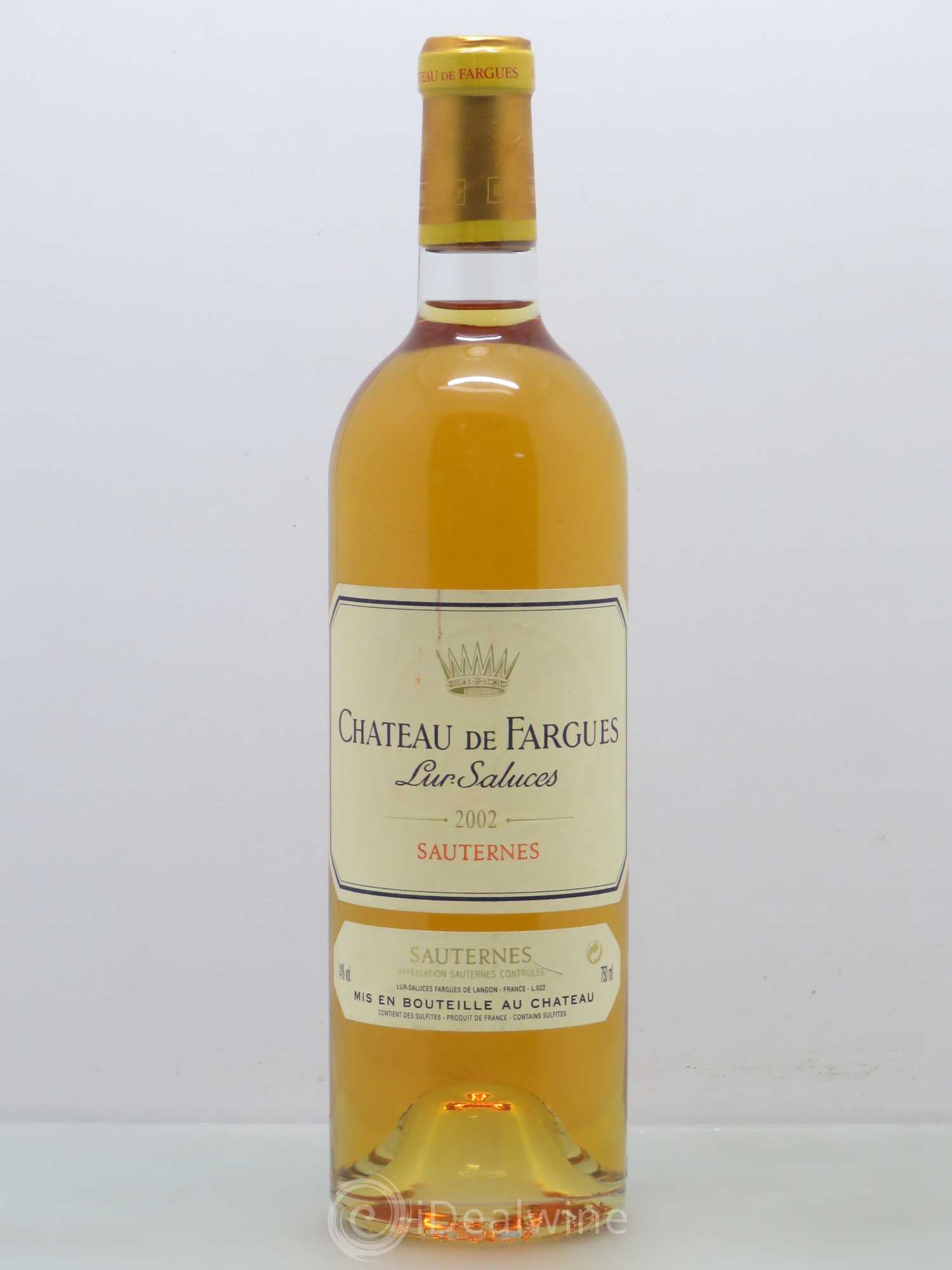 Château de Fargues 2002 - Posten von 1 Flasche - 0