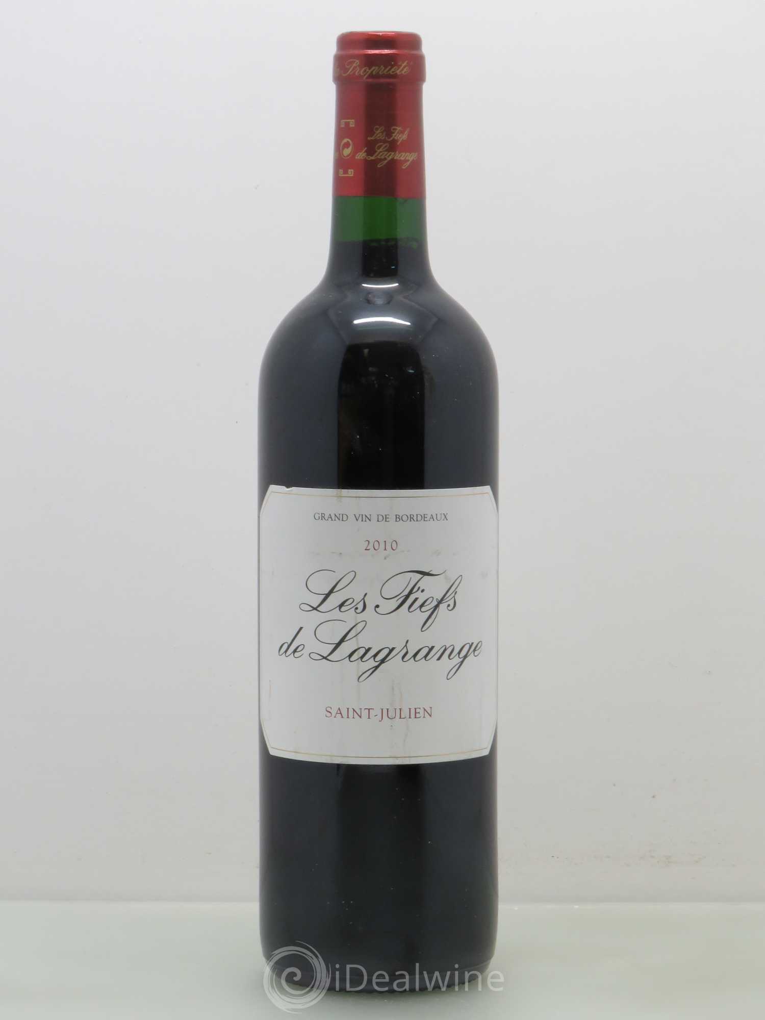 Les Fiefs de Lagrange Second Vin 2010 - Lot de 1 bouteille - 0