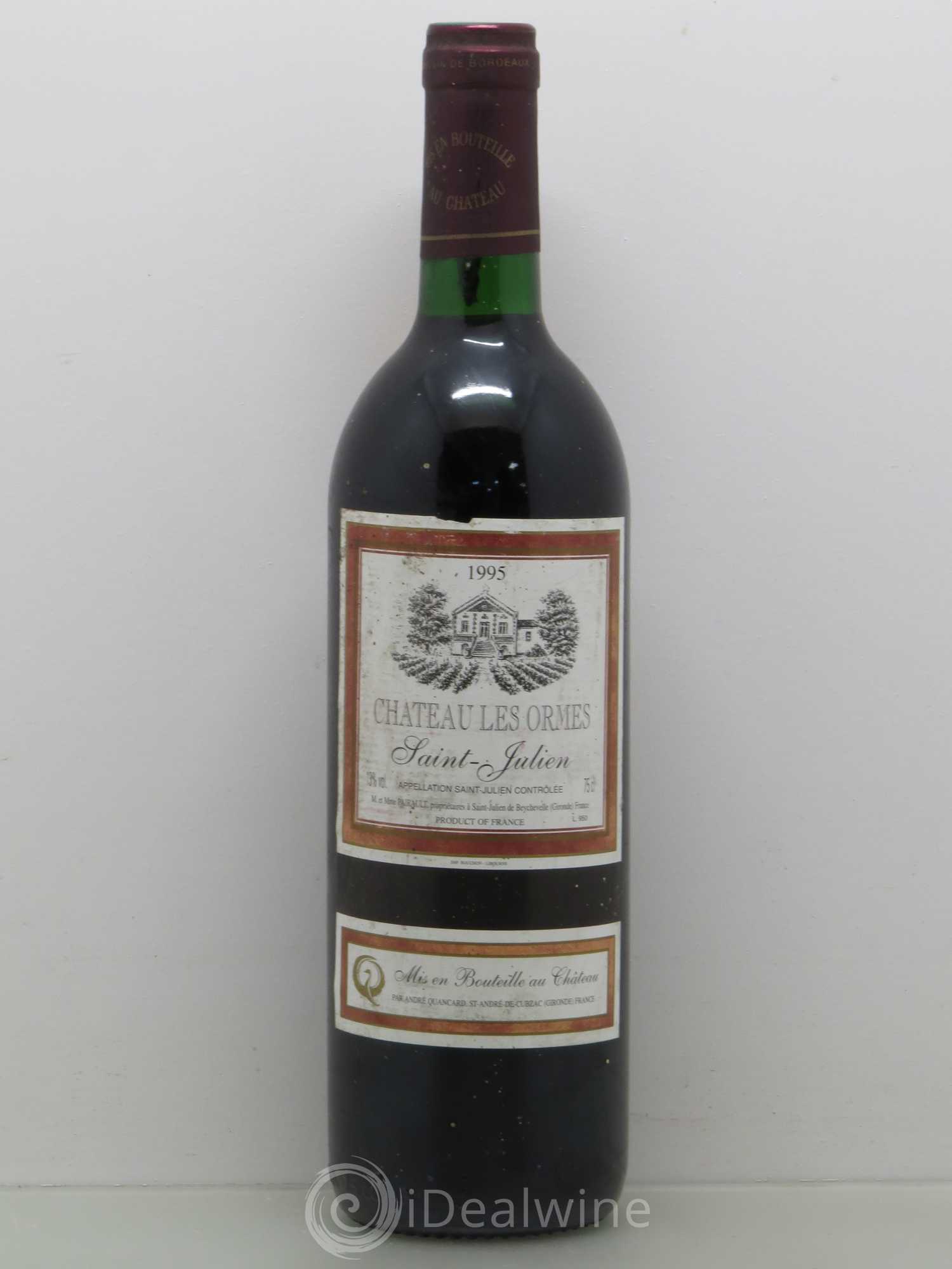 Saint-Julien 1995 - Lot de 1 bouteille - 0