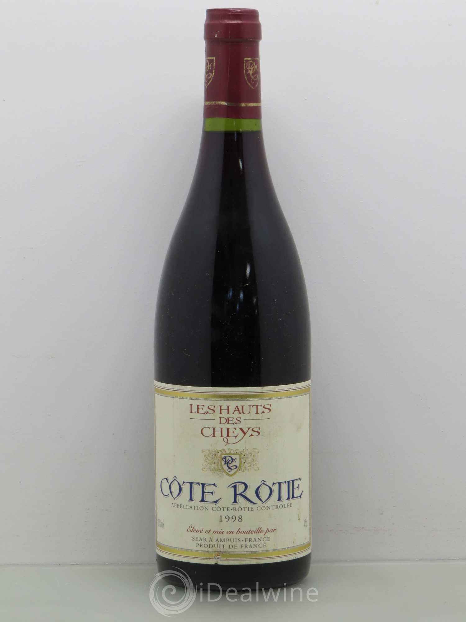 Côte-Rôtie Les Hauts De Cheys 1998 - Posten von 1 Flasche - 0