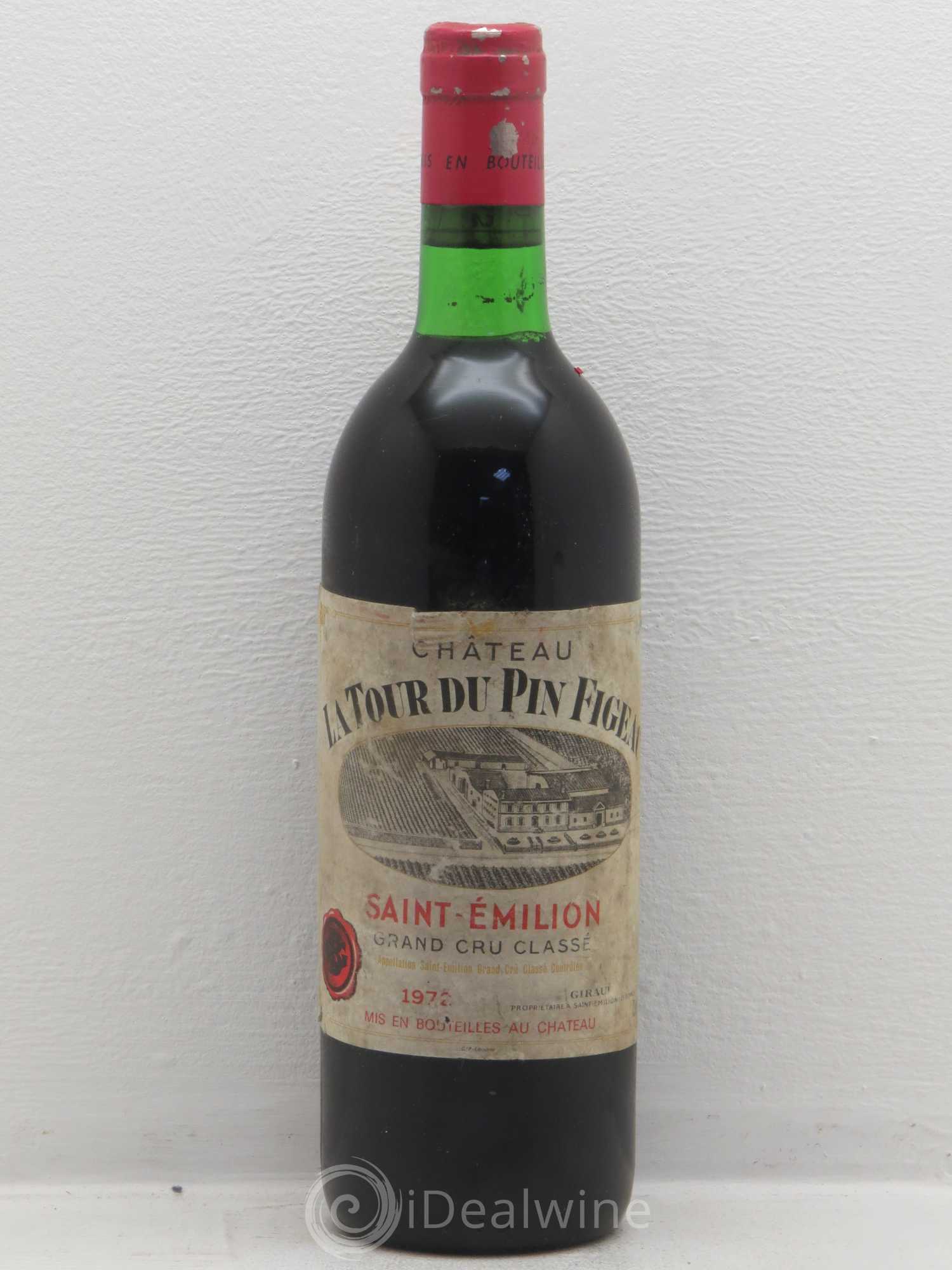 Château la Tour du Pin Figeac 1972 - Lot de 1 bouteille - 0