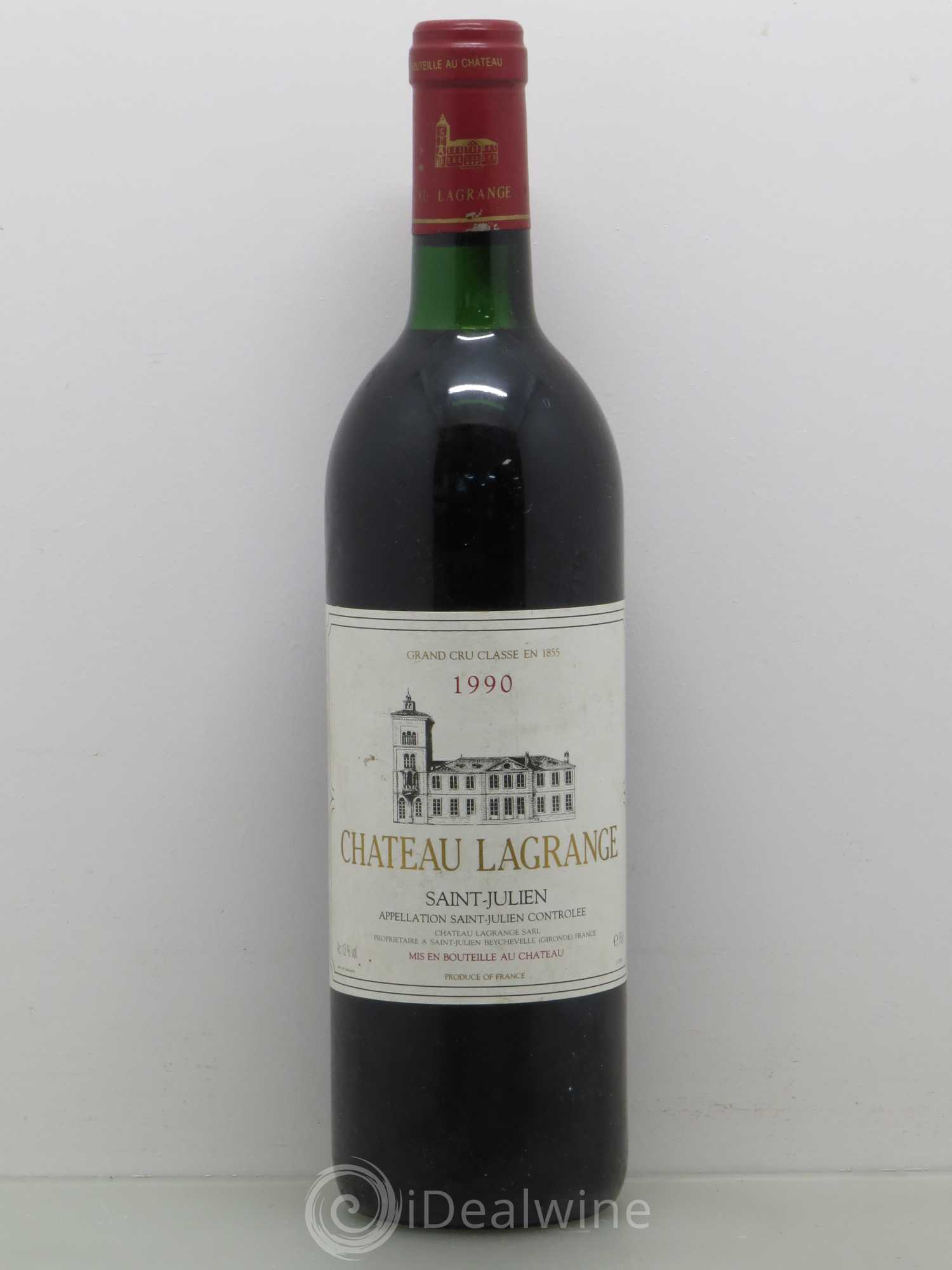 Château Lagrange 3ème Grand Cru Classé 1990 - Lot de 1 bouteille - 0