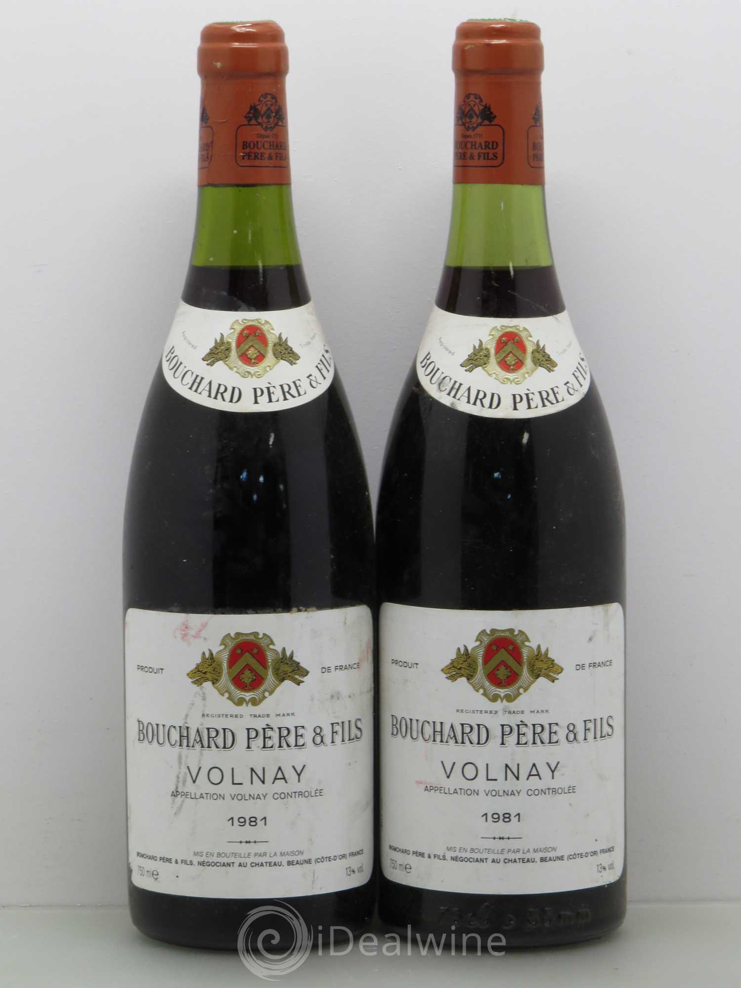 Volnay Bouchard Père et fils 1981 - Posten von 2 Flaschen - 0