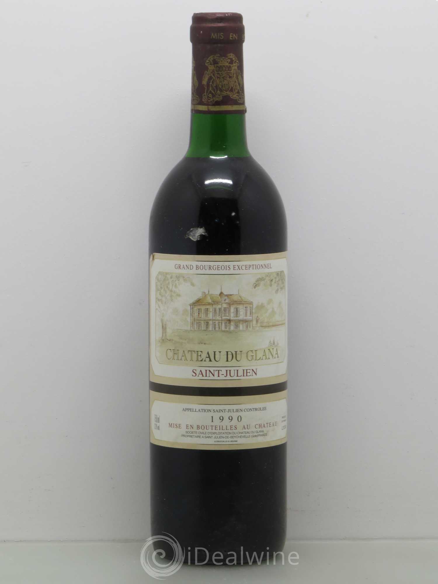 Château du Glana 1990 - Lot de 1 bouteille - 0