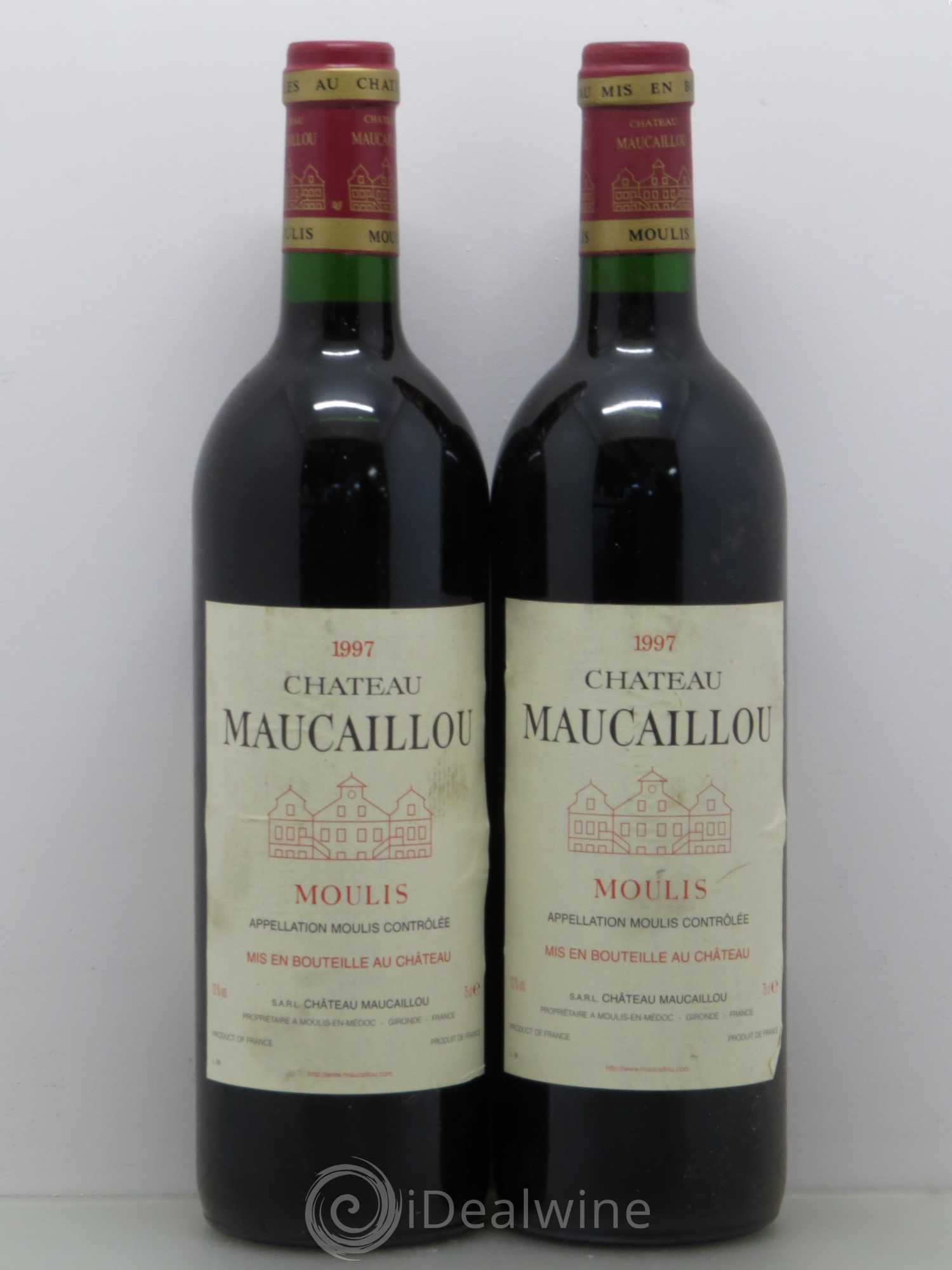 Château Maucaillou 1997 - Lot de 2 bouteilles - 0