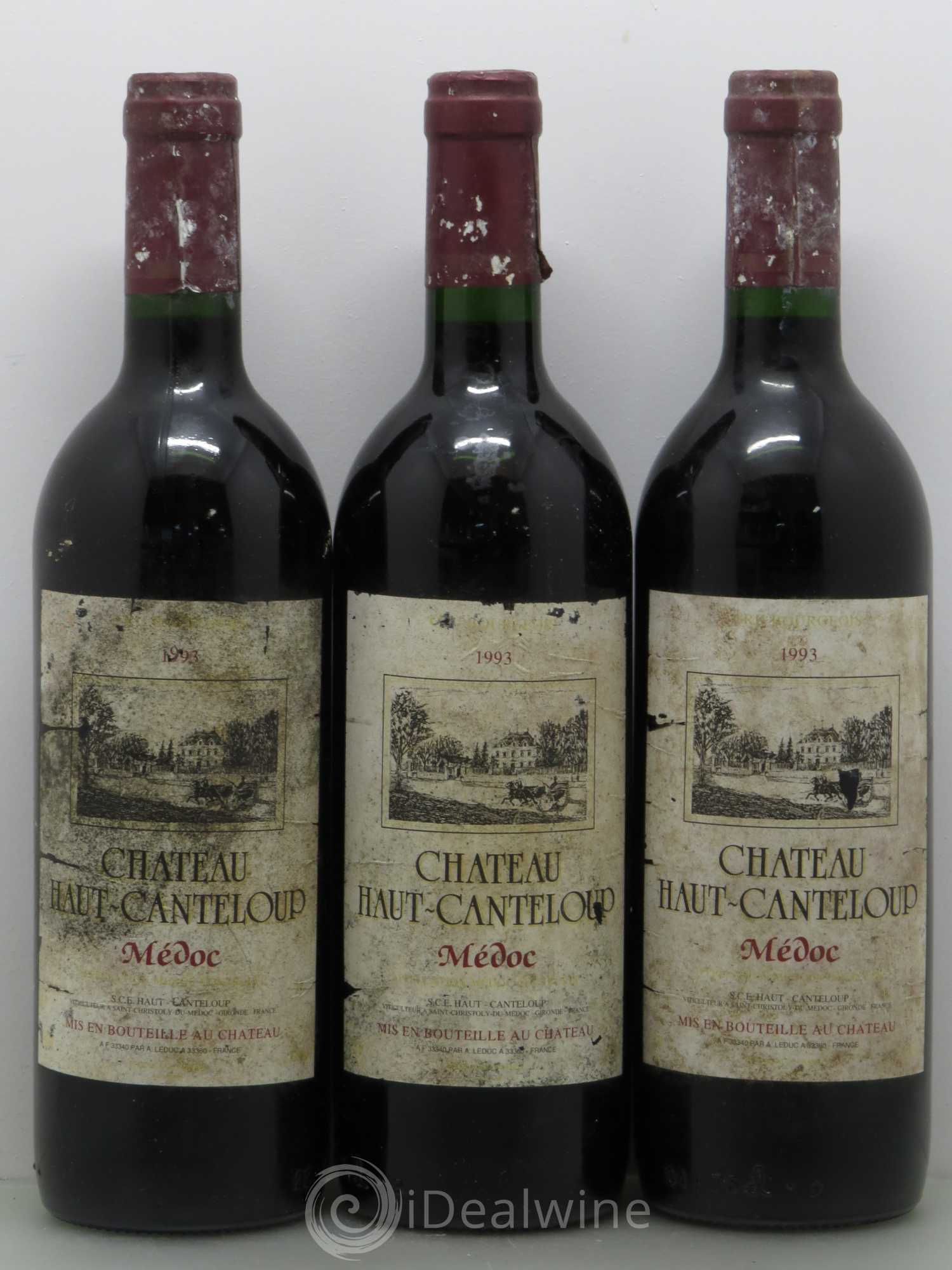 Château Haut Canteloup Cru Bourgeois (sans prix de réserve) 1993 - Lot de 9 bouteilles - 2