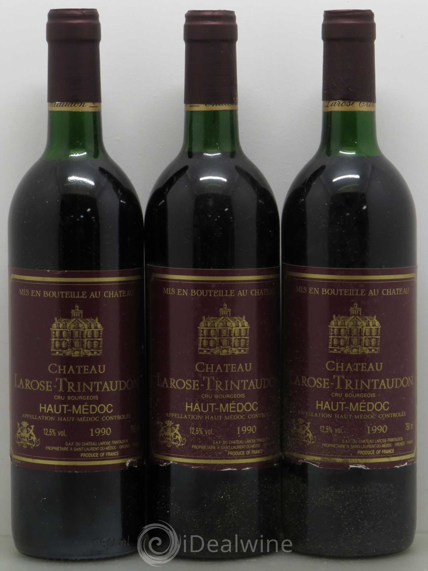 Bordeaux Trintaudon Haut Medoc (sans prix de reserve) 1990 - Posten von 12 Flaschen - 4