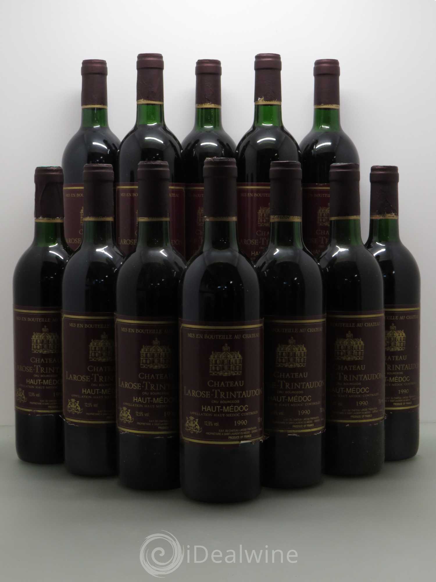 Bordeaux Trintaudon Haut Medoc (sans prix de reserve) 1990 - Posten von 12 Flaschen - 0