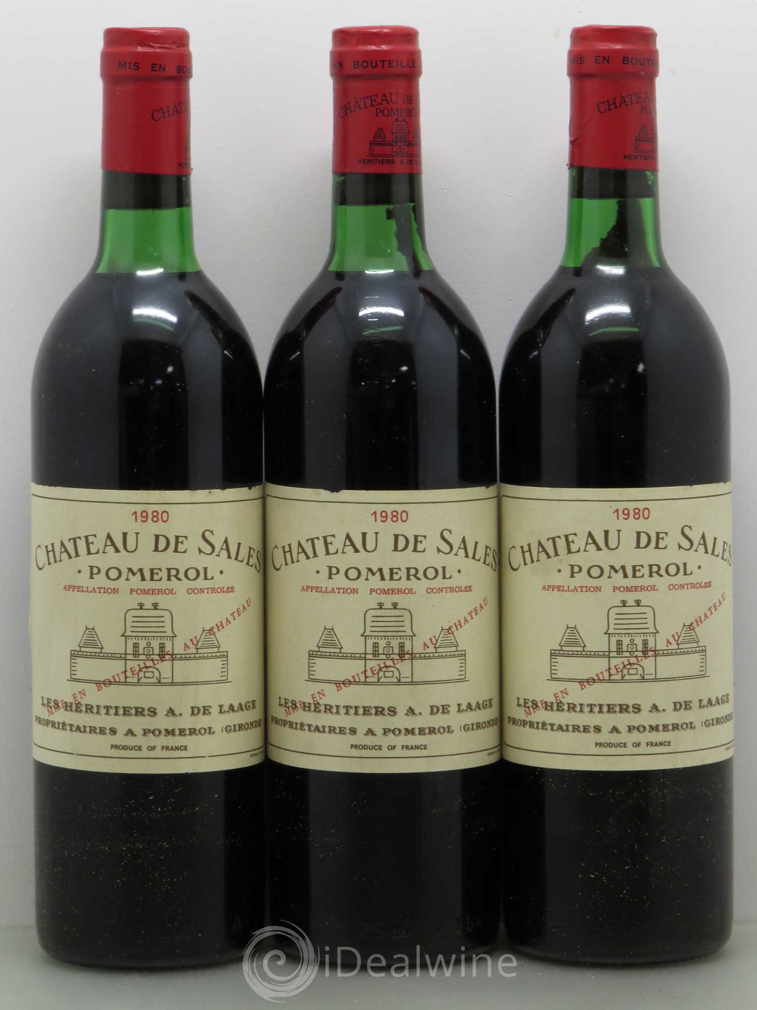 Château de Sales 1980 - Lot de 6 bouteilles - 2