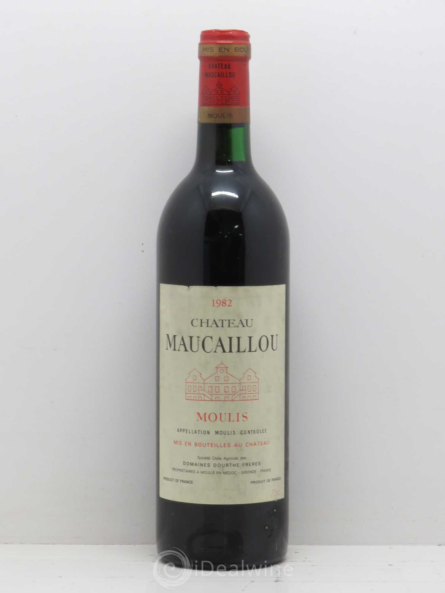 Château Maucaillou 1982 - Lot de 1 bouteille - 0