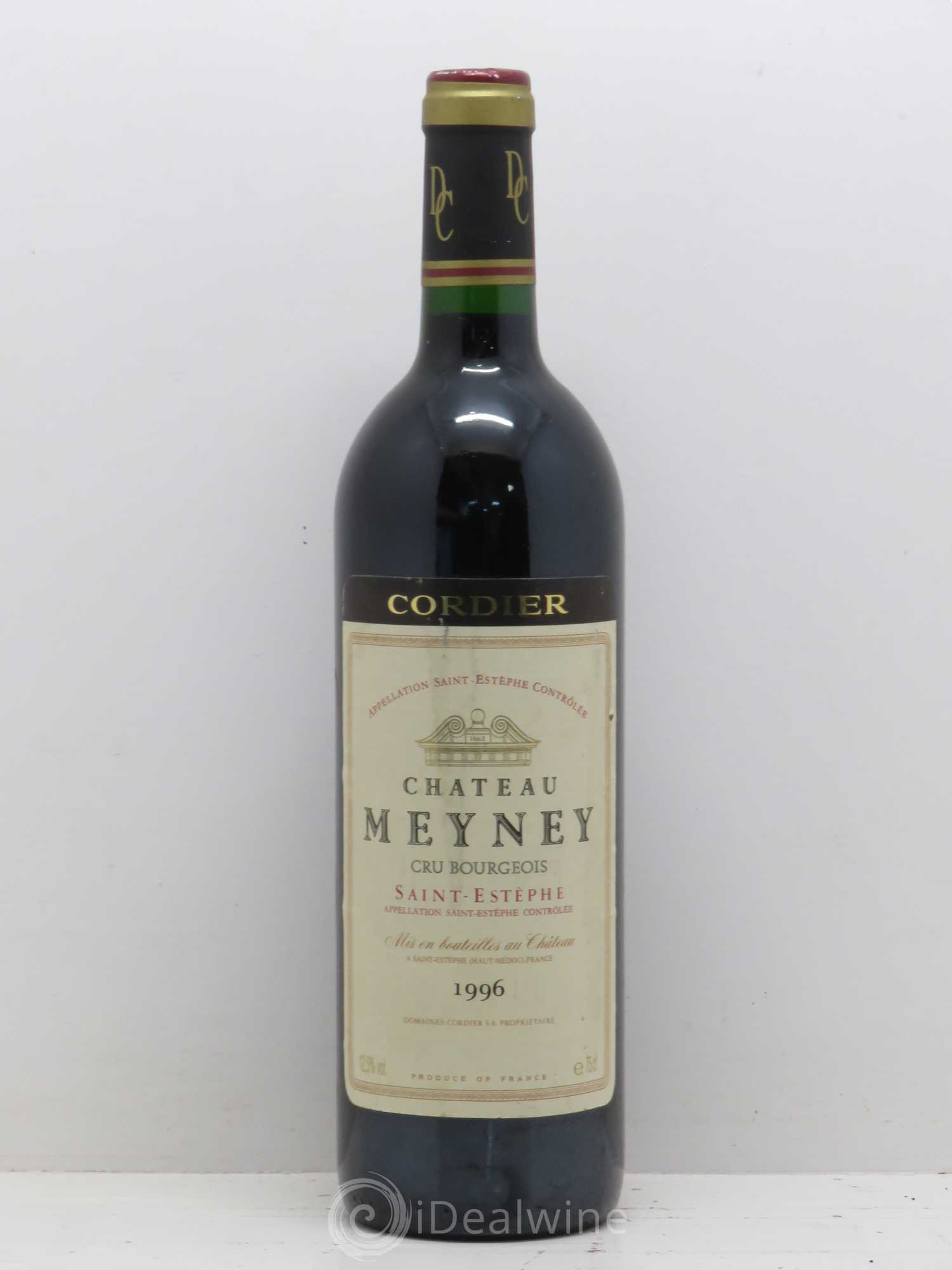 Château Meyney 1996 - Lot de 1 bouteille - 0