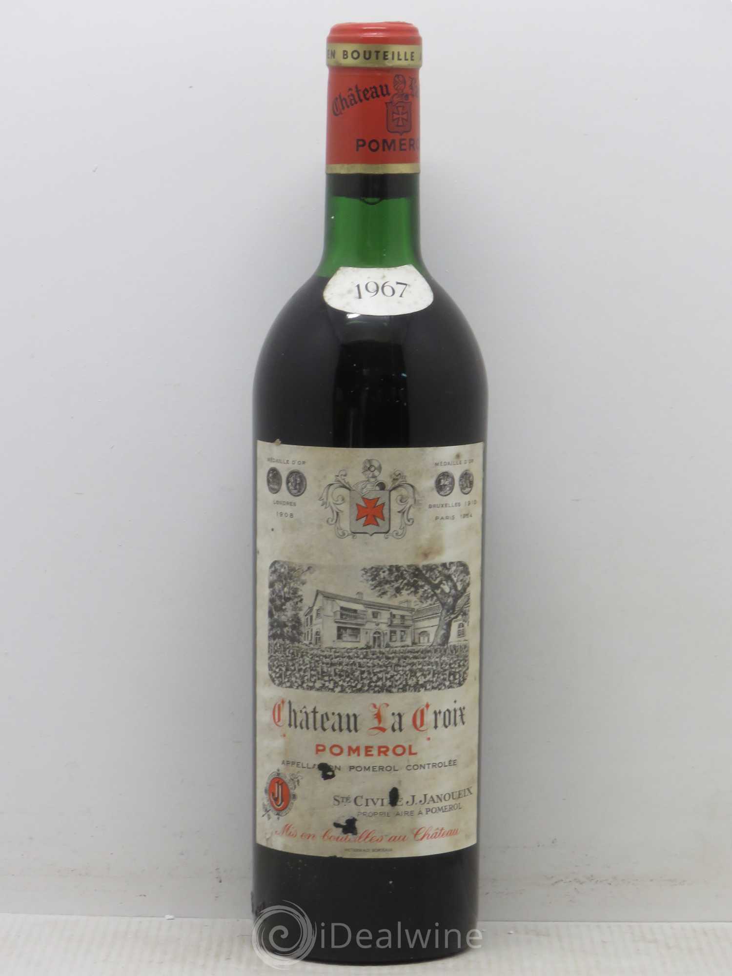 Château la Croix 1967 - Lot de 1 bouteille - 0