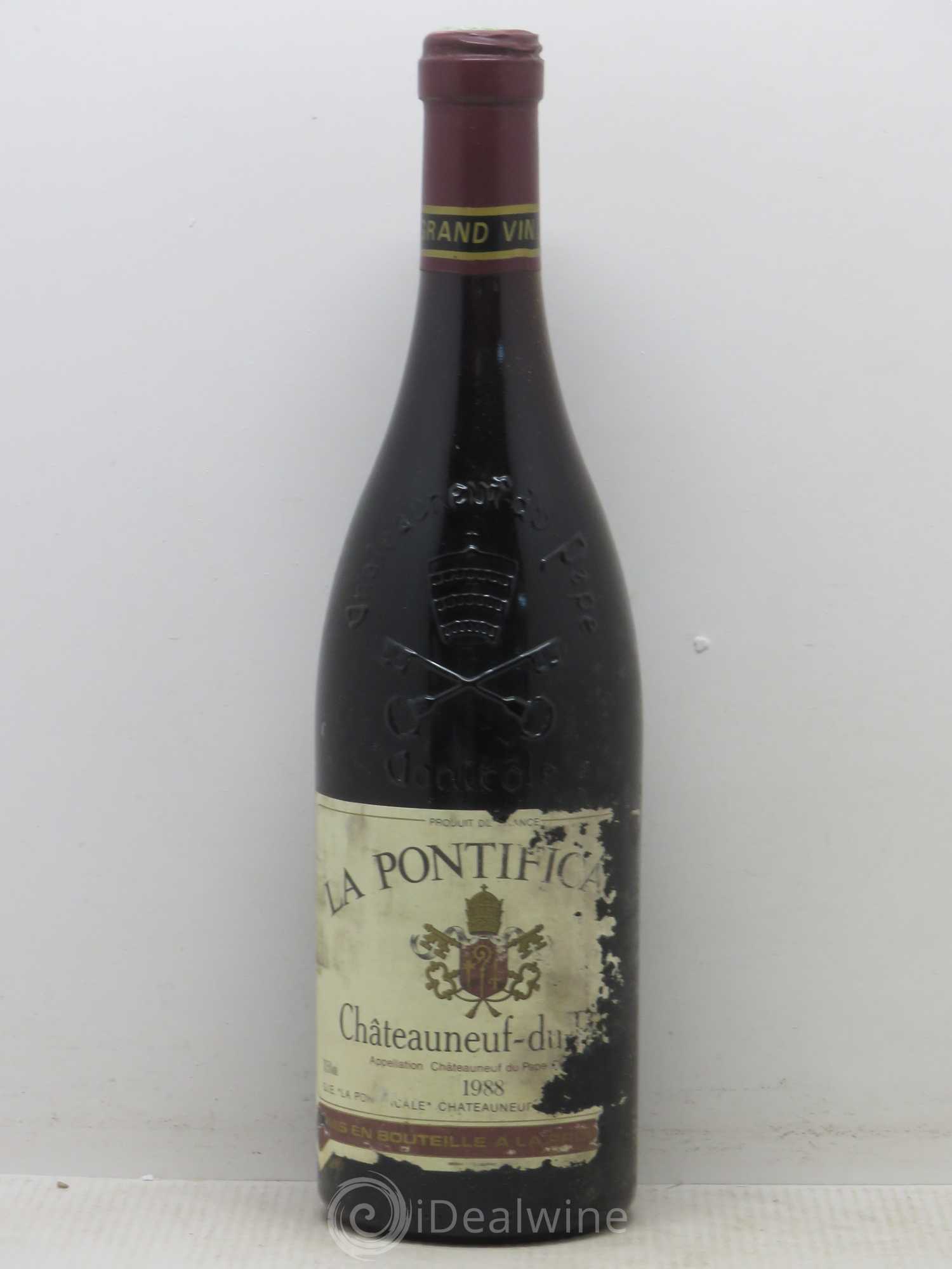 Châteauneuf-du-Pape La Pontificale 1988 - Lot de 1 bouteille - 0