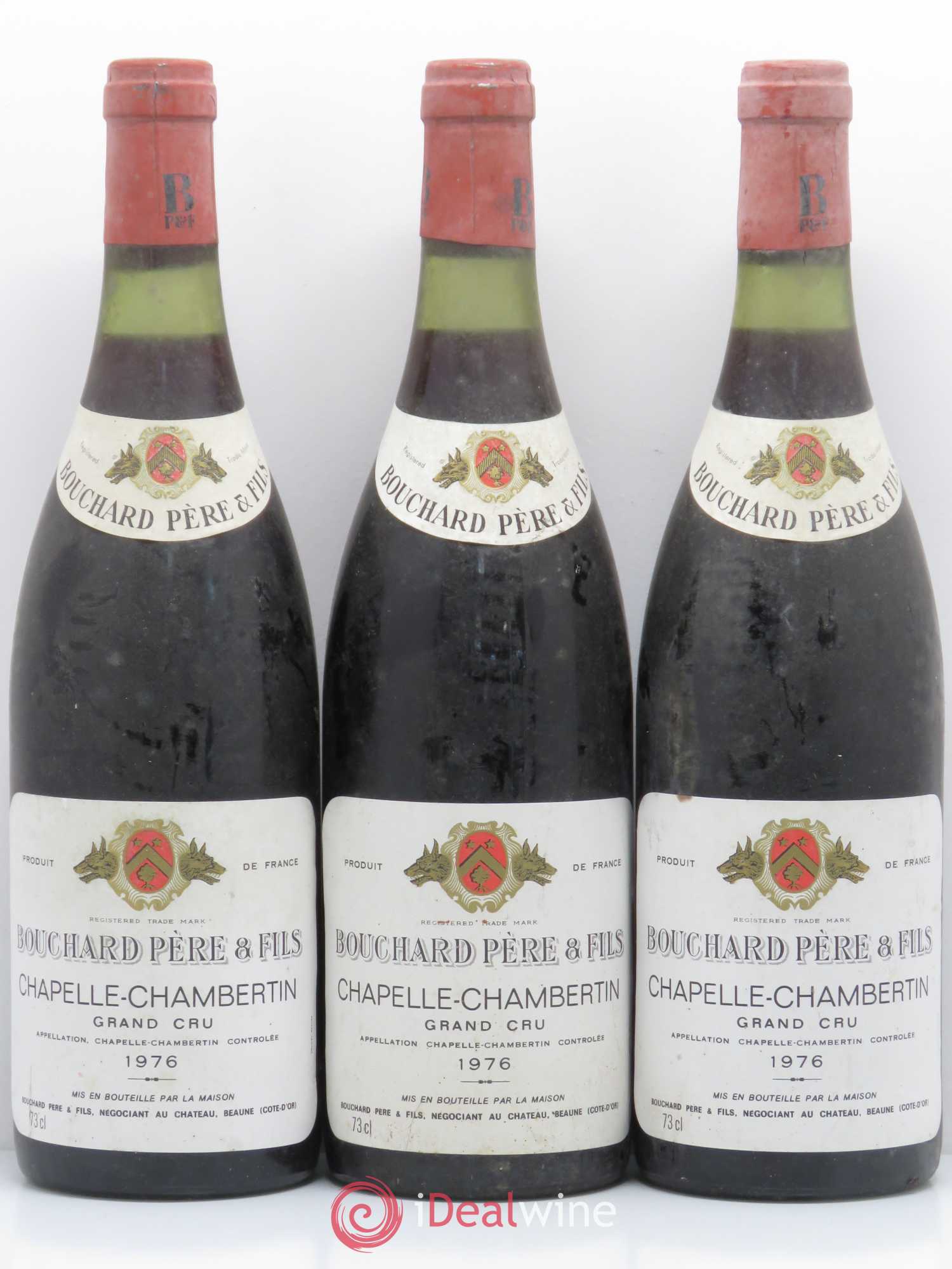 Chapelle-Chambertin Grand Cru Bouchard Père & Fils 1976 - Lot de 6 bouteilles - 2