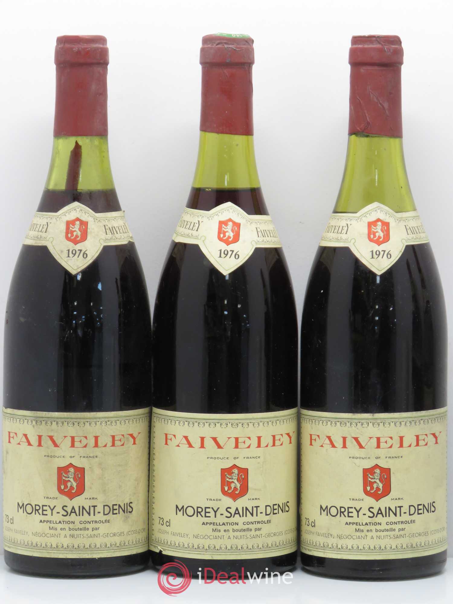 Morey-Saint-Denis Faiveley 1976 - Lot de 5 bouteilles - 1