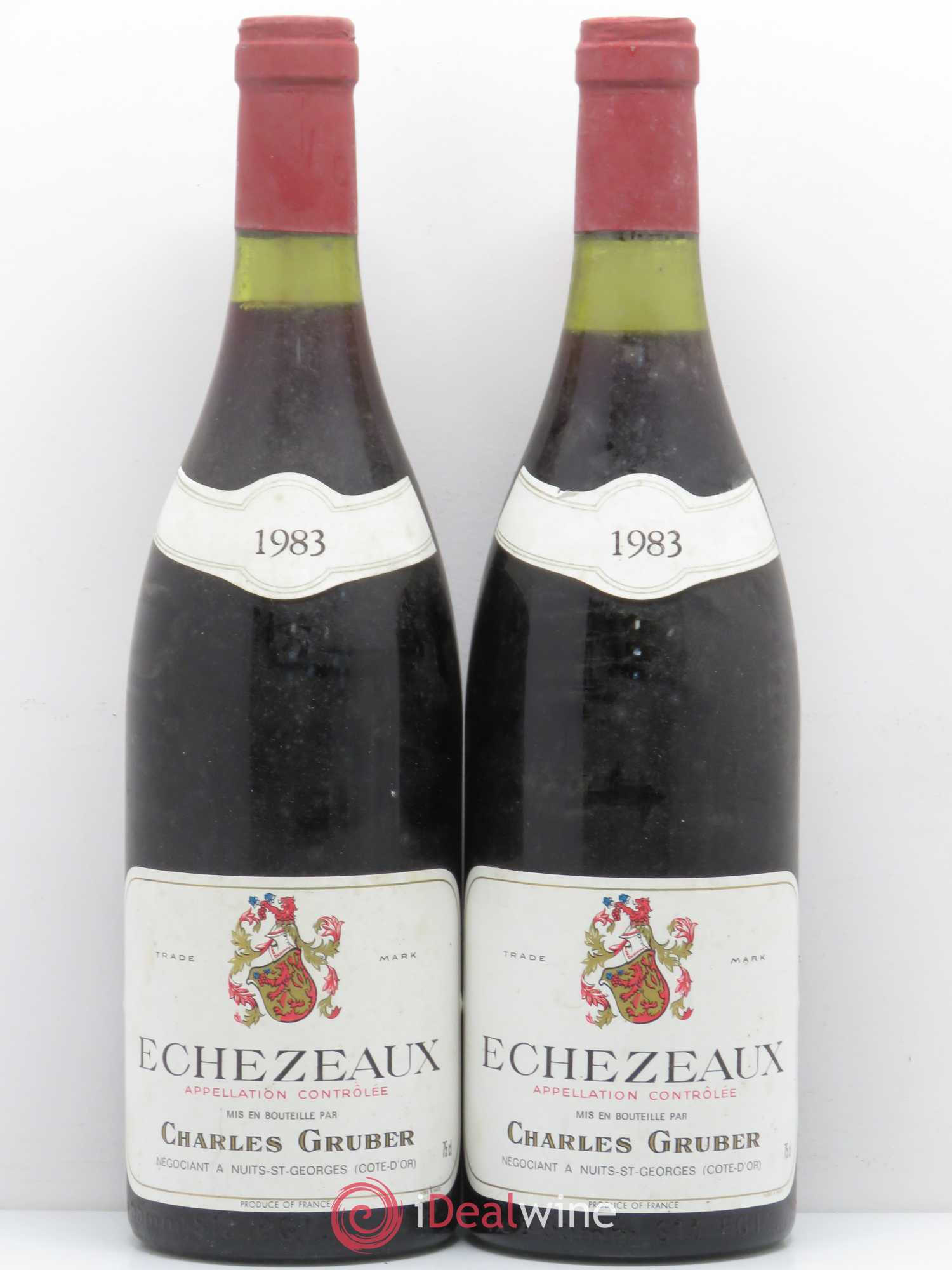 Echezeaux Grand Cru Charles Gruber 1983 - Lot de 5 bouteilles - 2